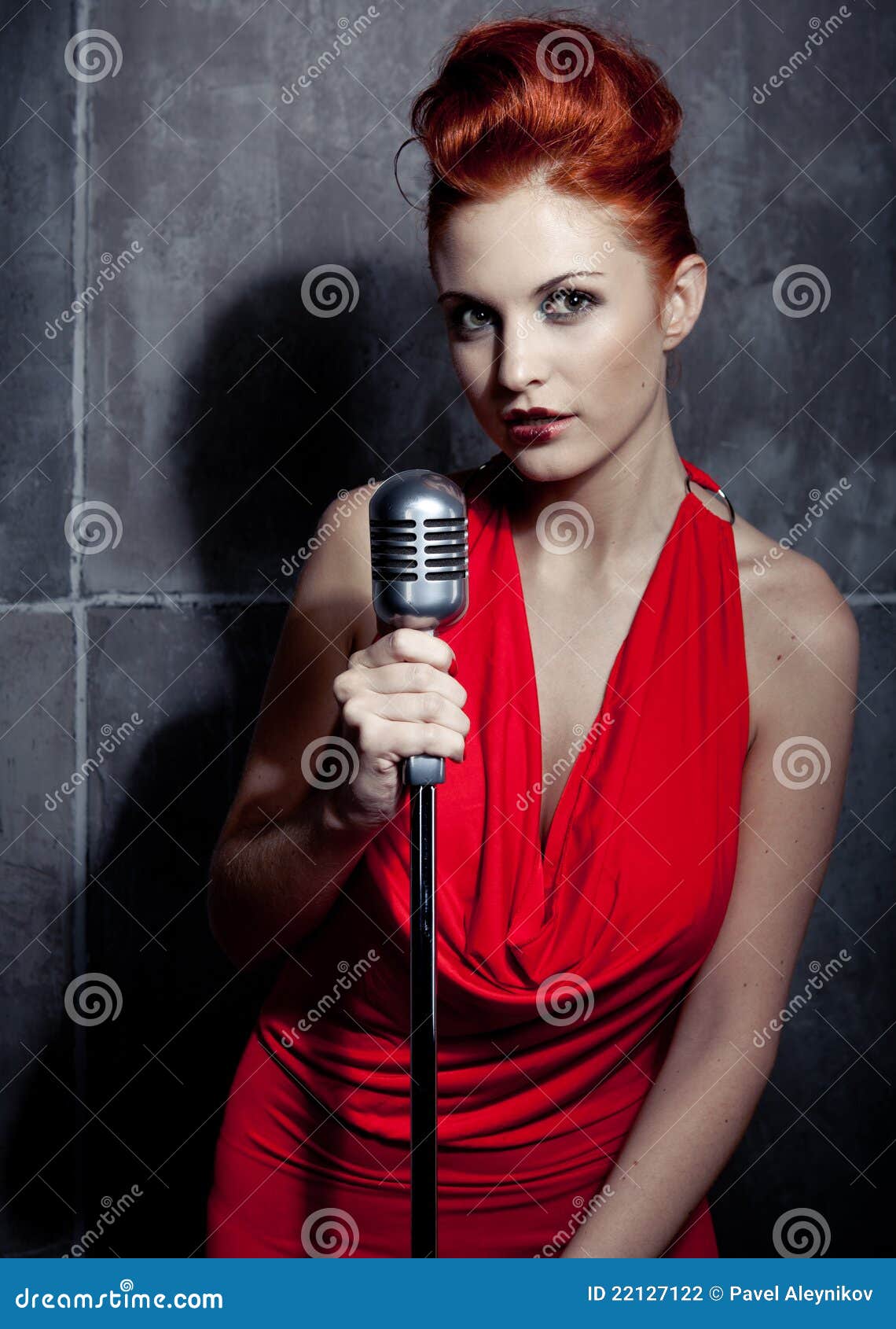 Red Singer Dress
