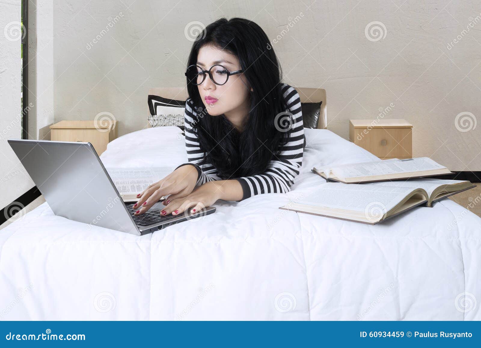 do your homework in bed