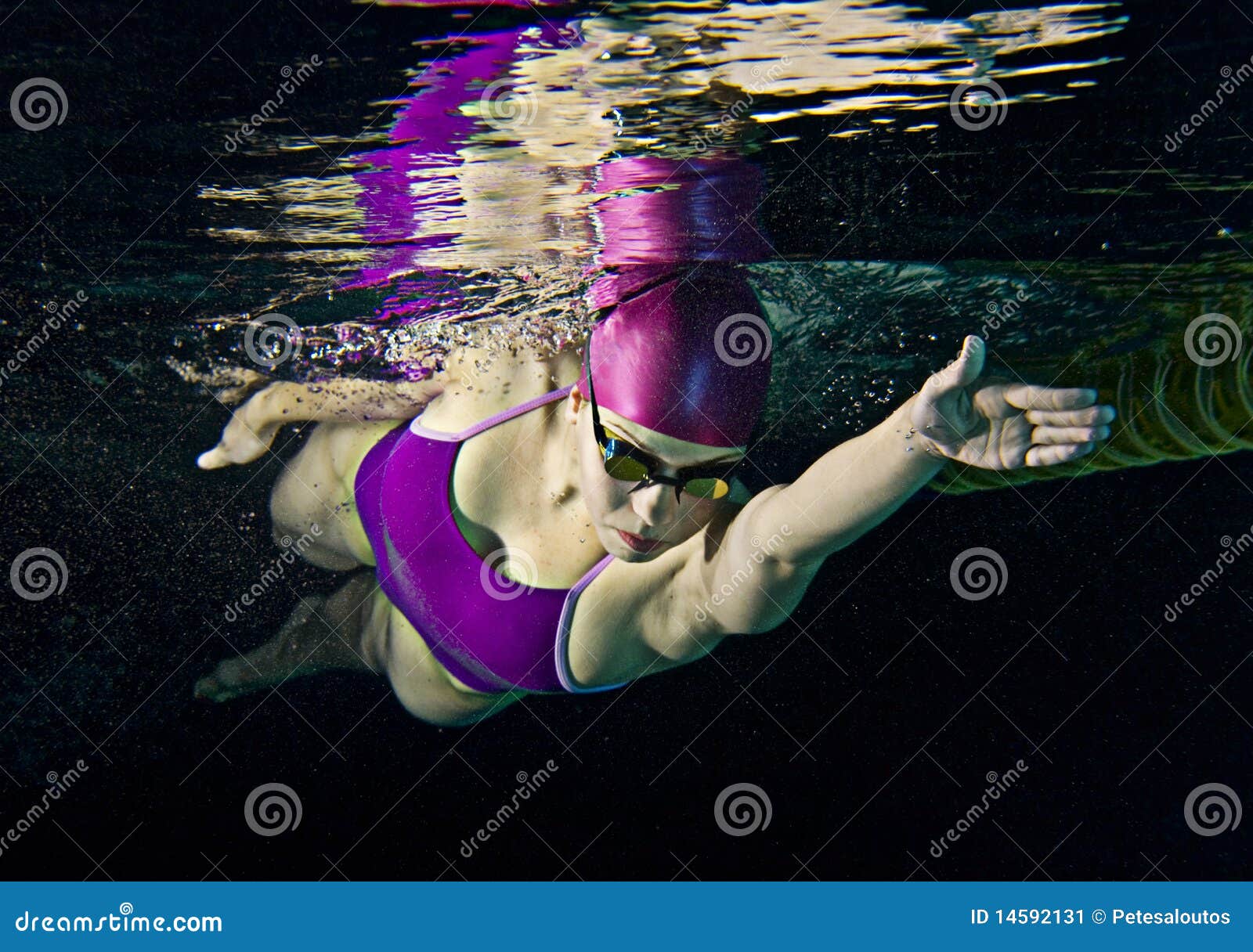 female swimmer