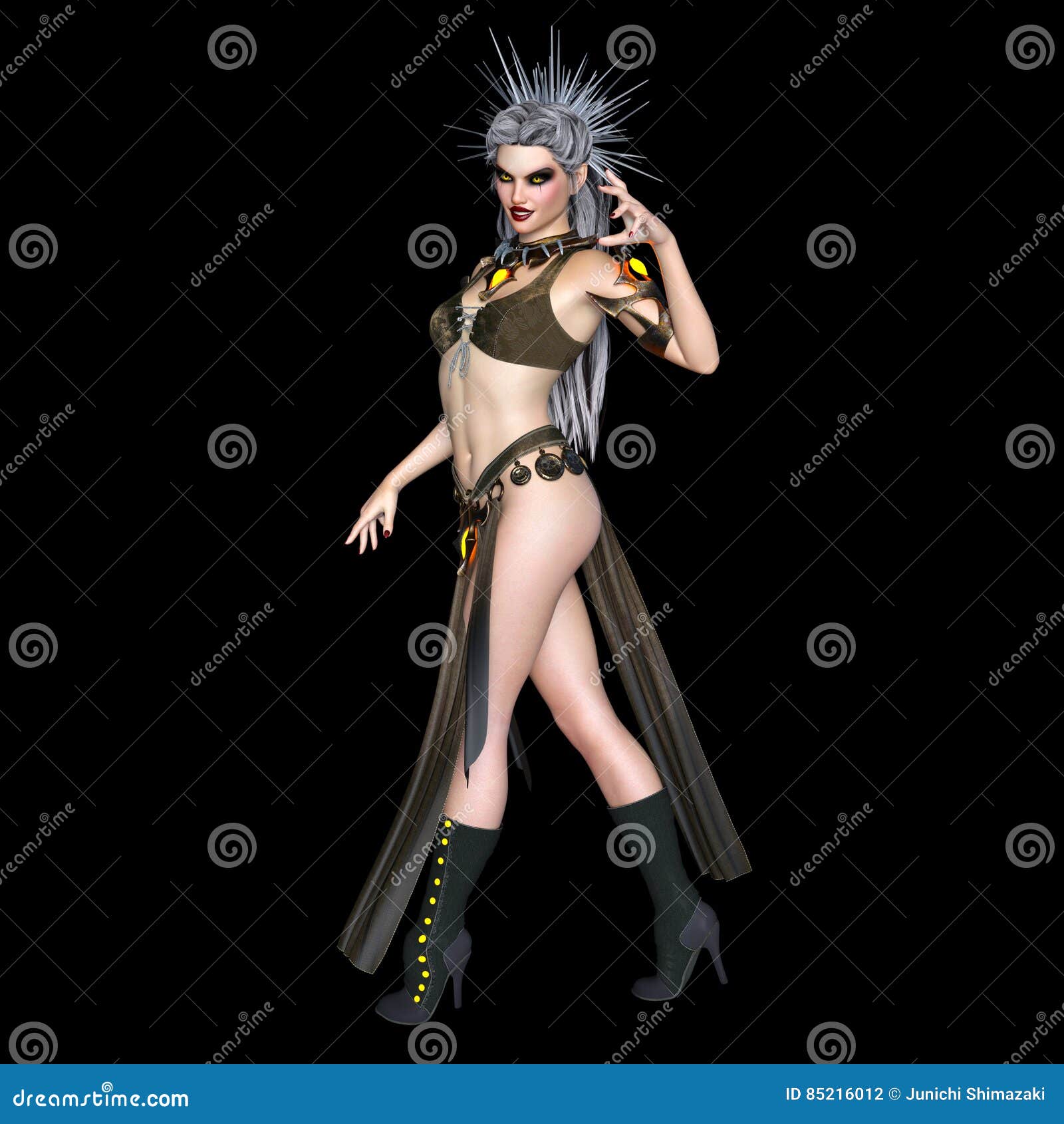 Female Villain RoyaltyFree Stock Photo 85244649