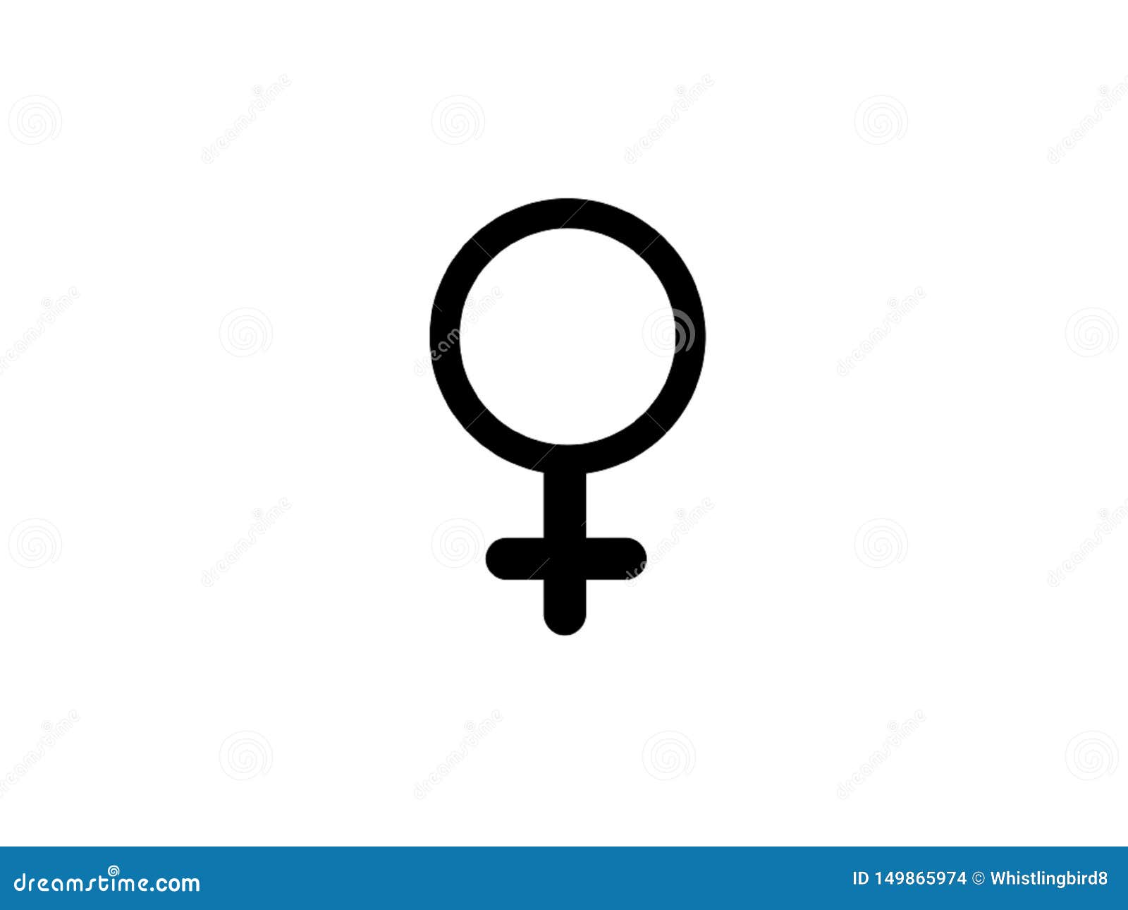 female woman gender e icon on white background