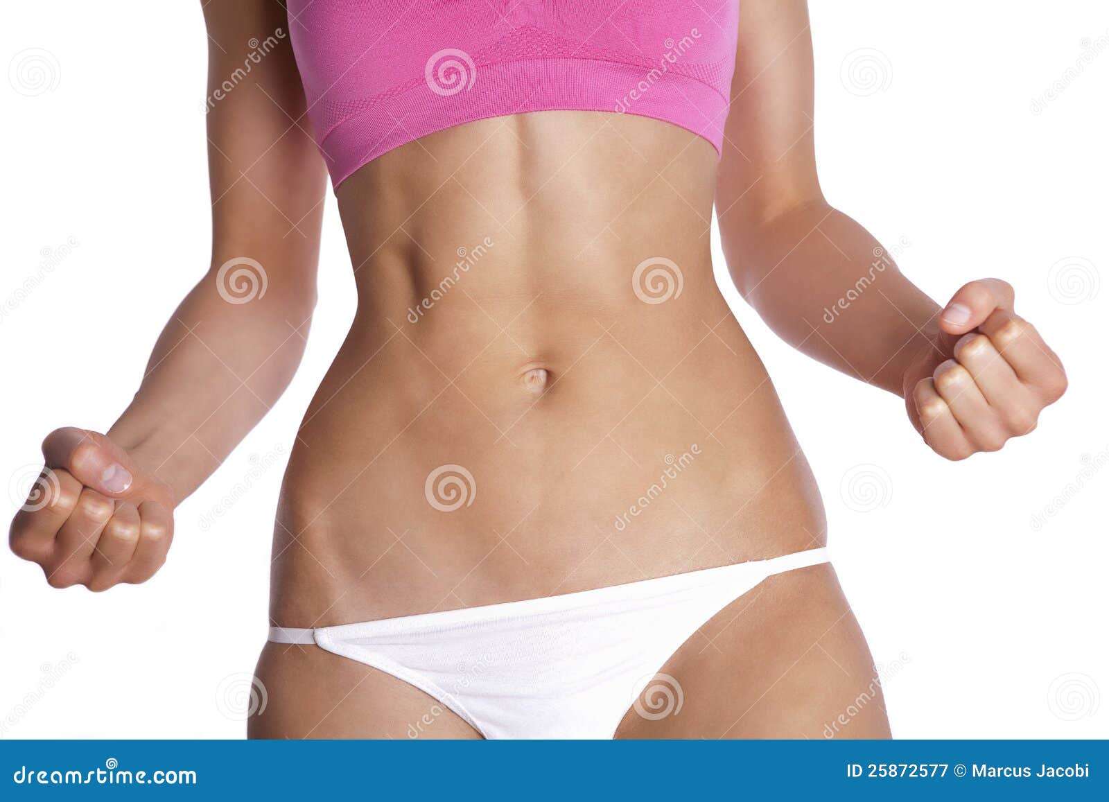 Females abdominal muscles stock image. Image of power - 25872577