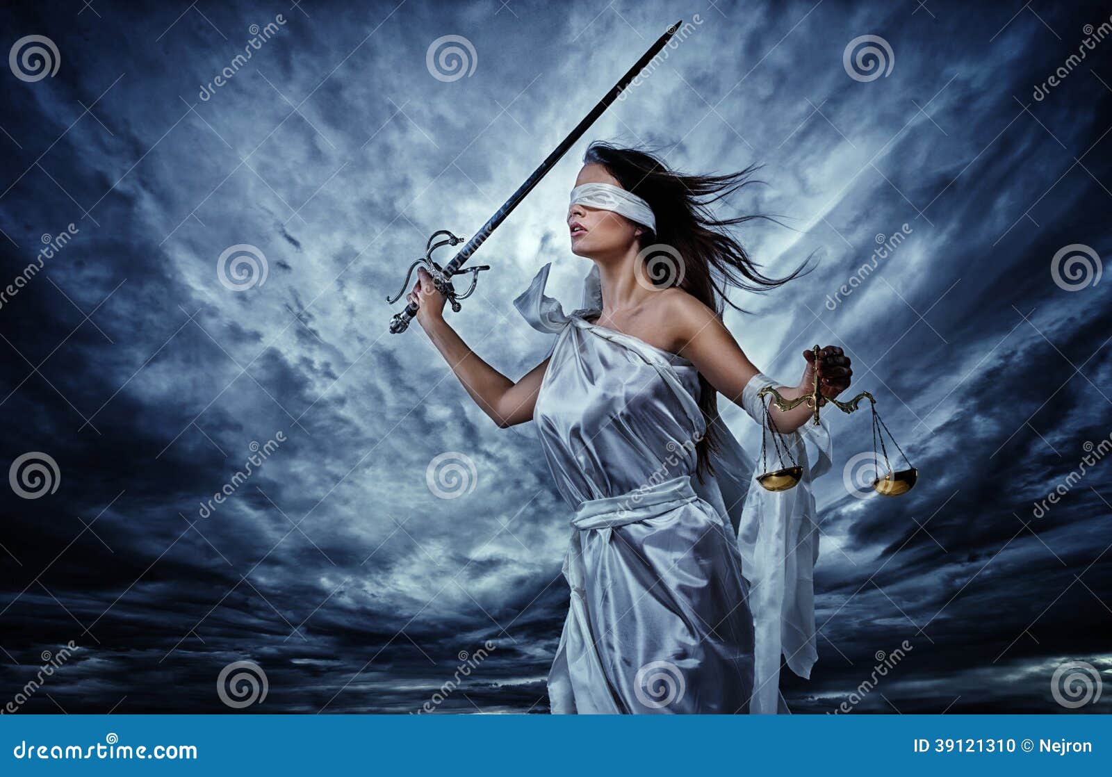 femida, goddess of justice