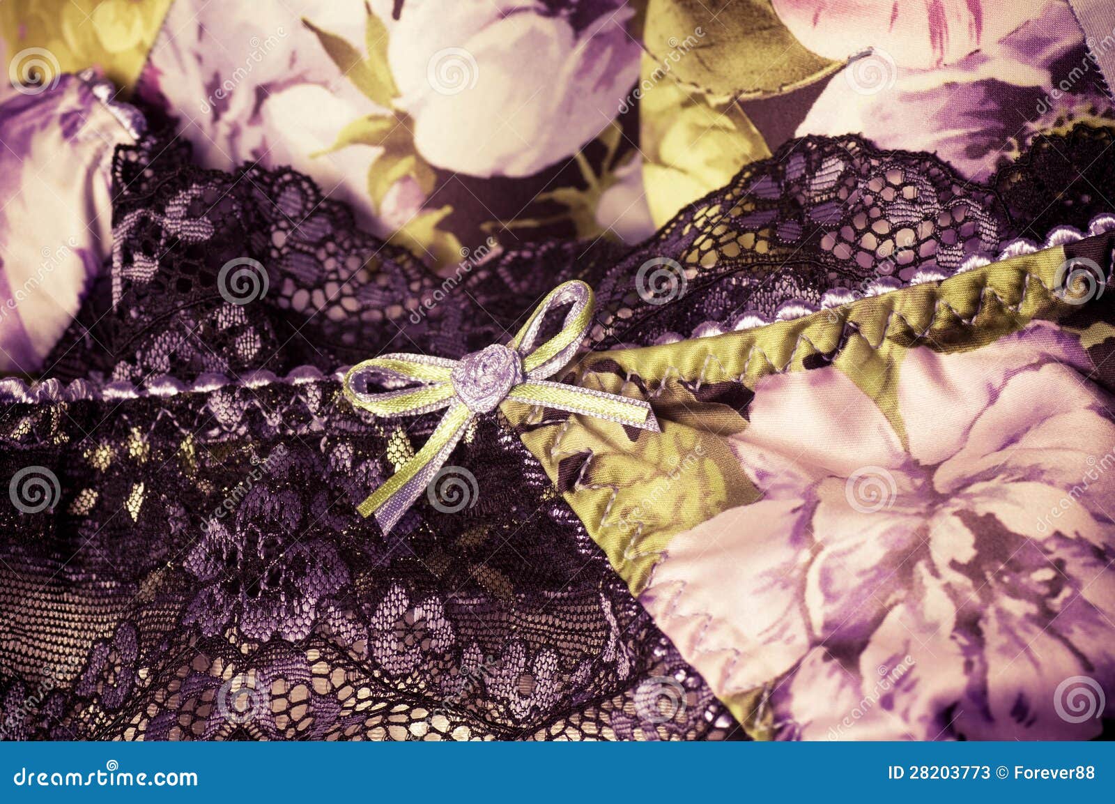 Feminine Lacy Underclothes Background Stock Image - Image of human ...