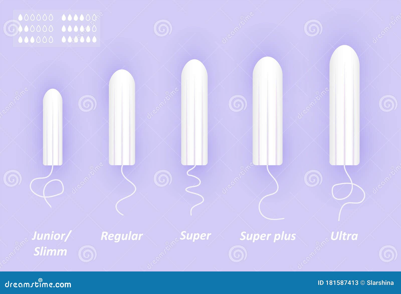 tampons sizes