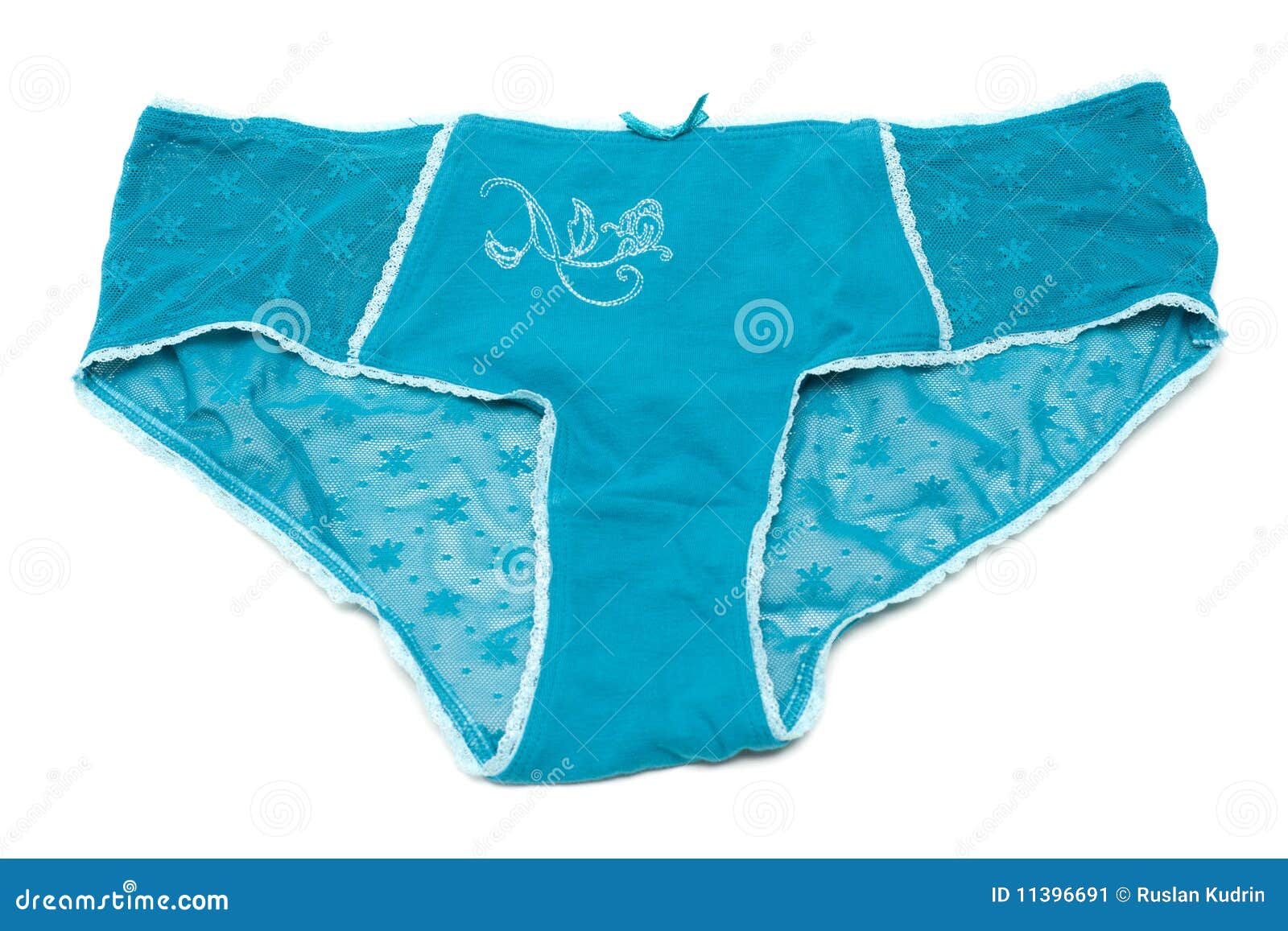 Feminine Underclothes, Blue Panties Stock Image Image of undershorts