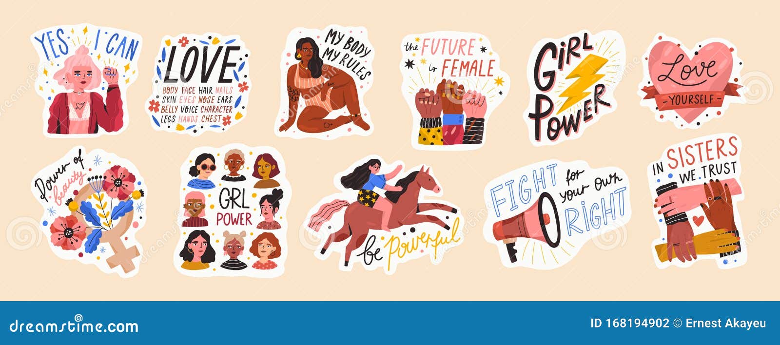 never apologize for being a powerful f*cking woman sticker feminist sticker, feminism