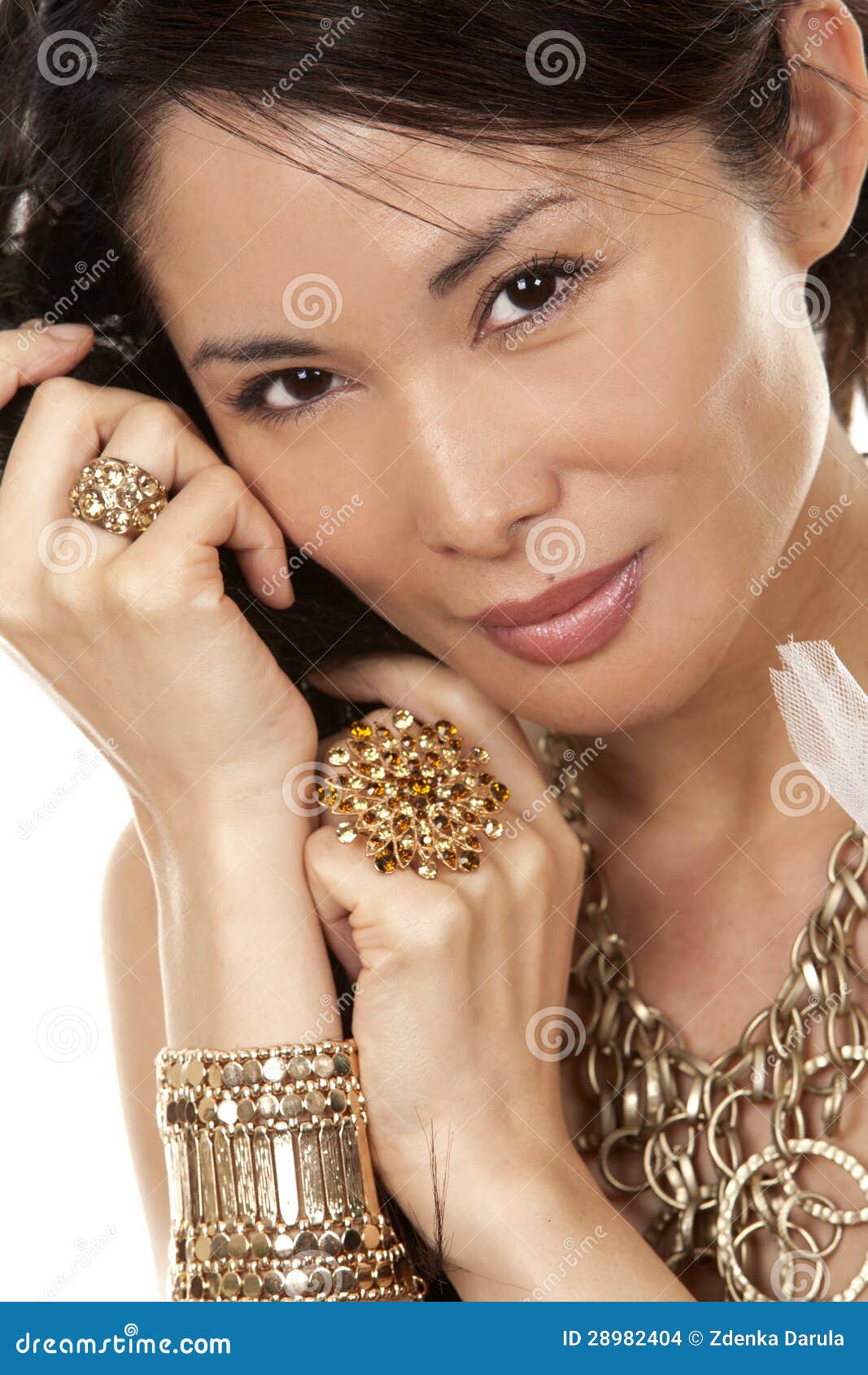 Femme asiatique de charme photo stock. Image du asiatique 28982404