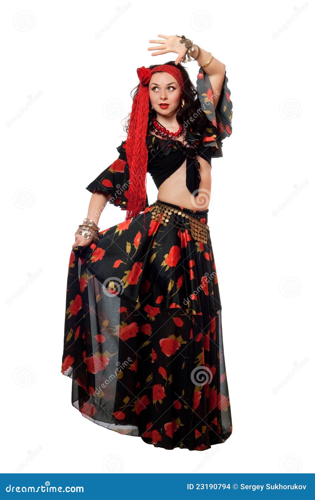 Jupe gitane noire sale