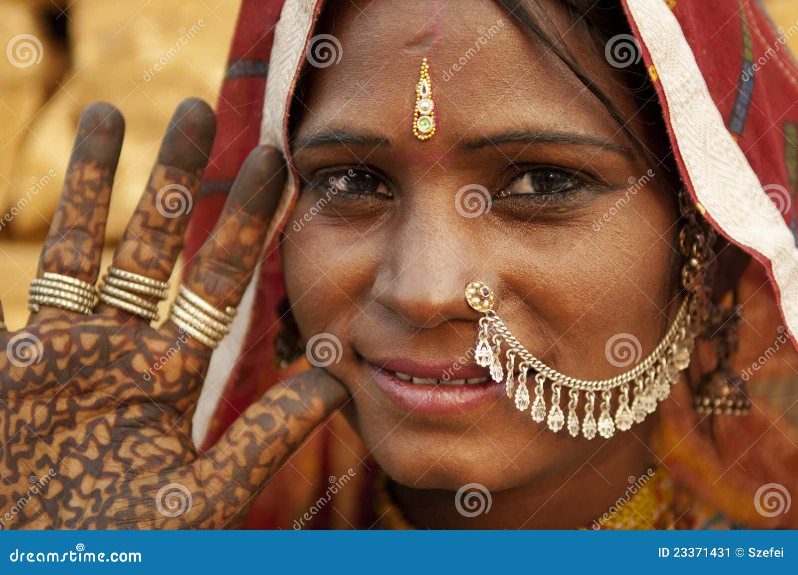Femme Indien Image Stock Image Du Visage Closeup Indien