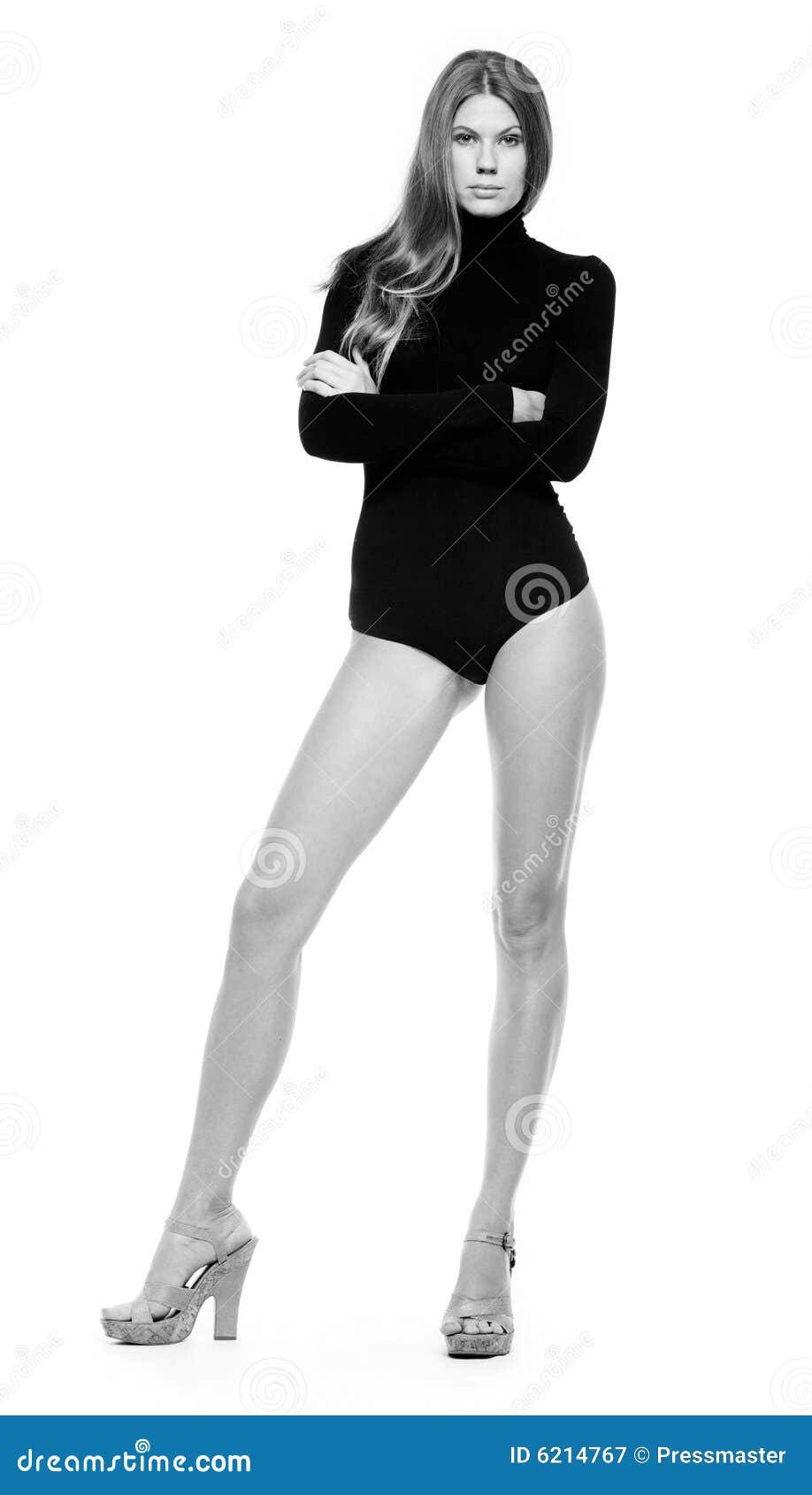 Femme mince image stock. Image du ?�l?�gance, f?�minin, fille - 6214767