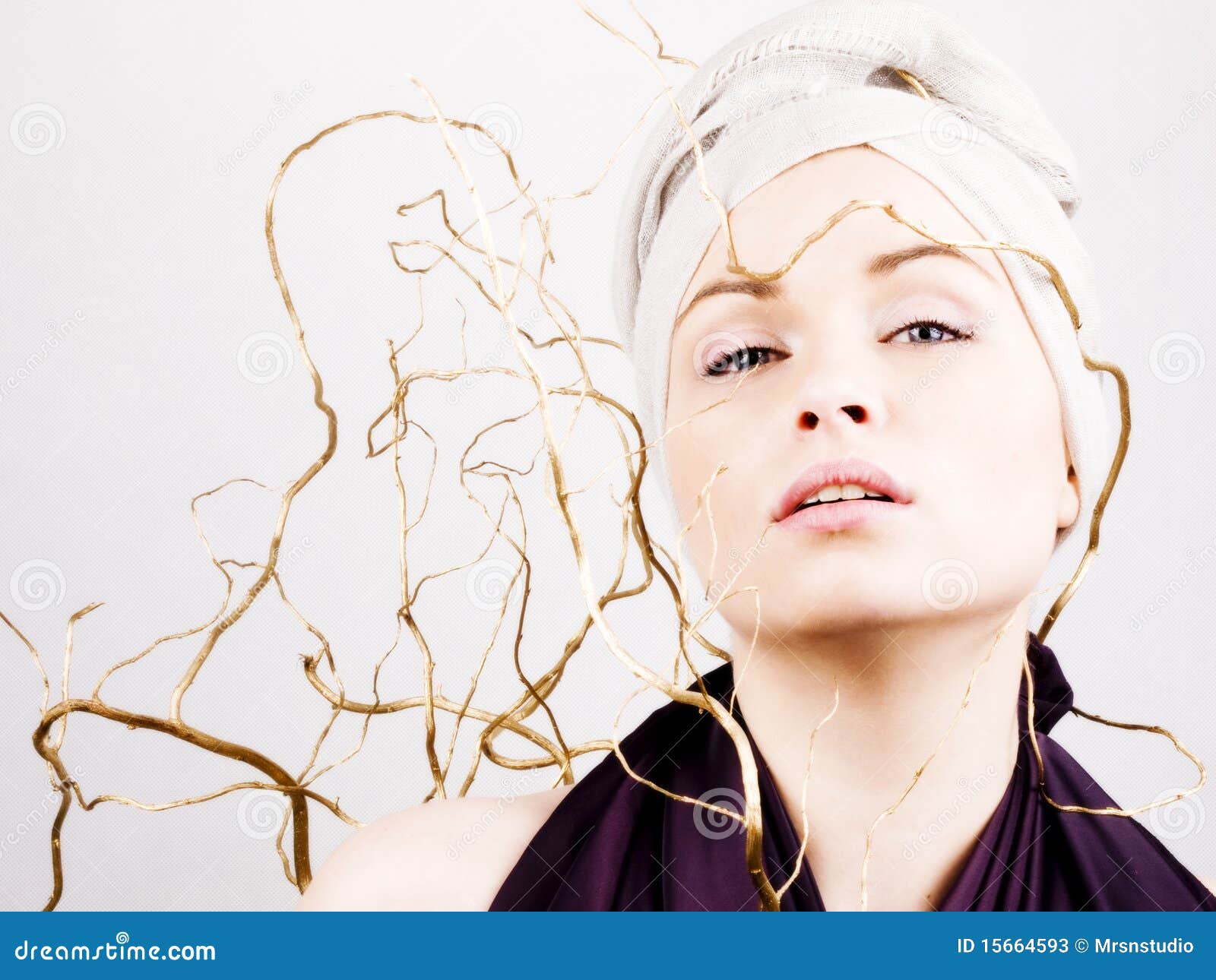 Femme normal image stock. Image du visage, beauté, artistique 15664593