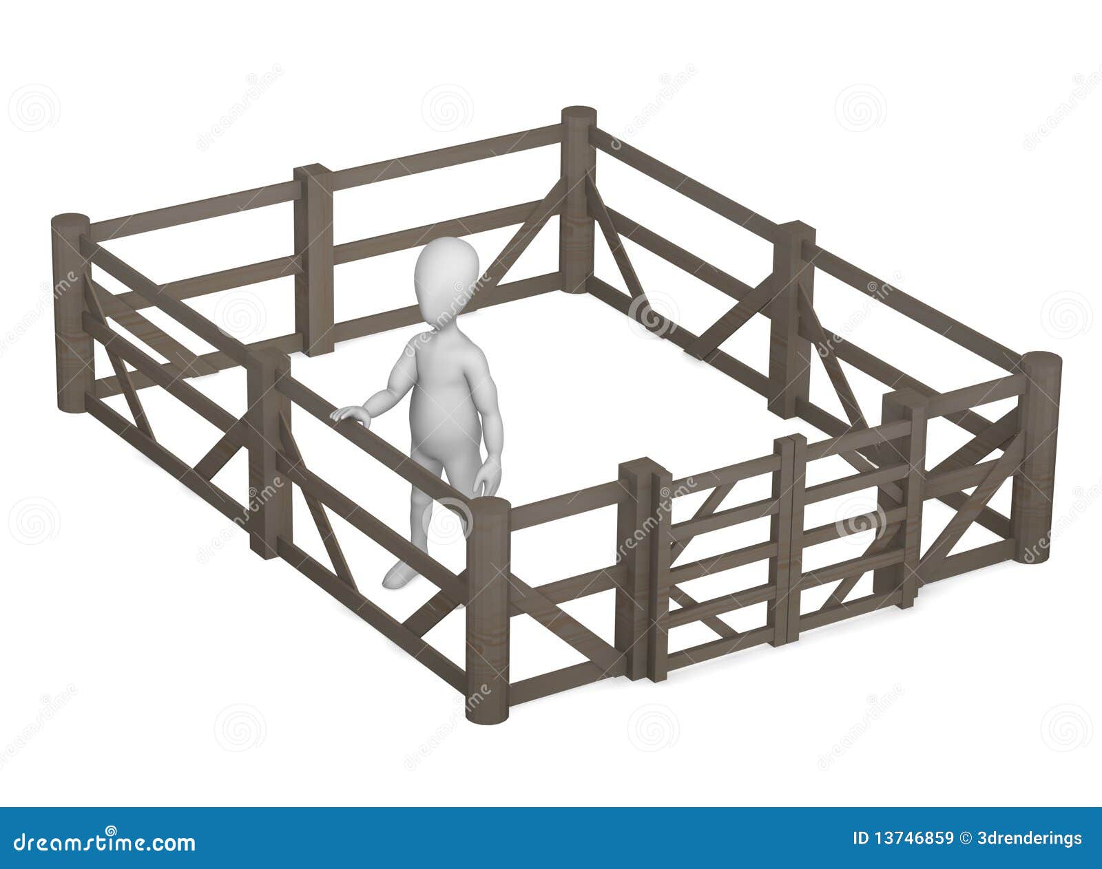 Fence stock illustration Illustration of paling pale 