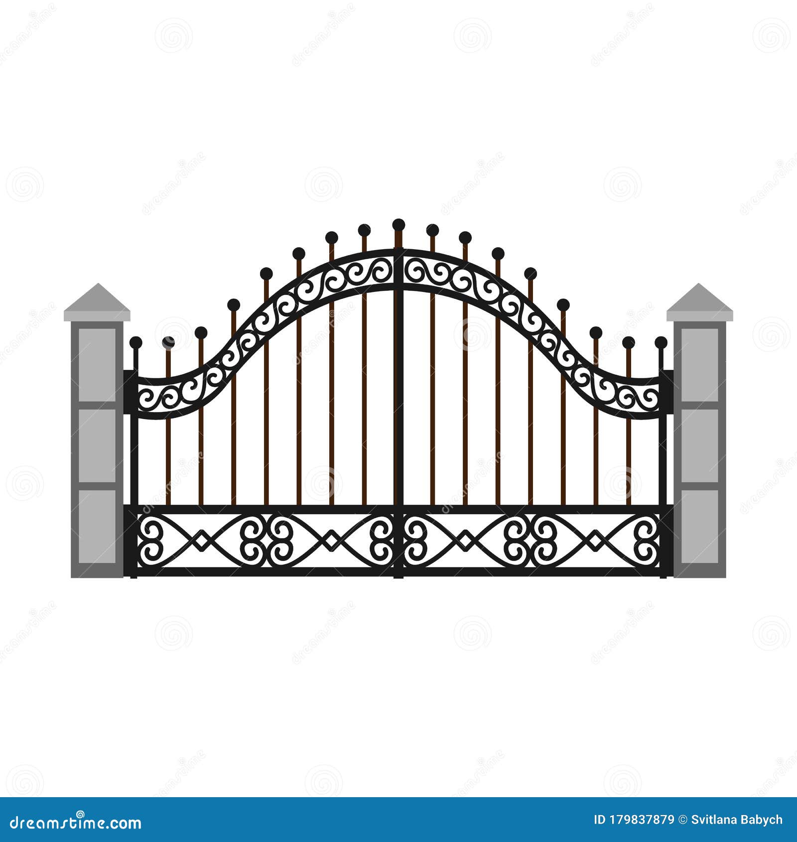 Fence Gate Vector Vector Icon Isolated on White Background Fence Gate. Stock Vector - Illustration of decor, garden: 179837879 Fence Gate Vector Vector Icon Isolated on White Background Fence Gate. Stock Vector - Illustration of decor, garden: 179837879