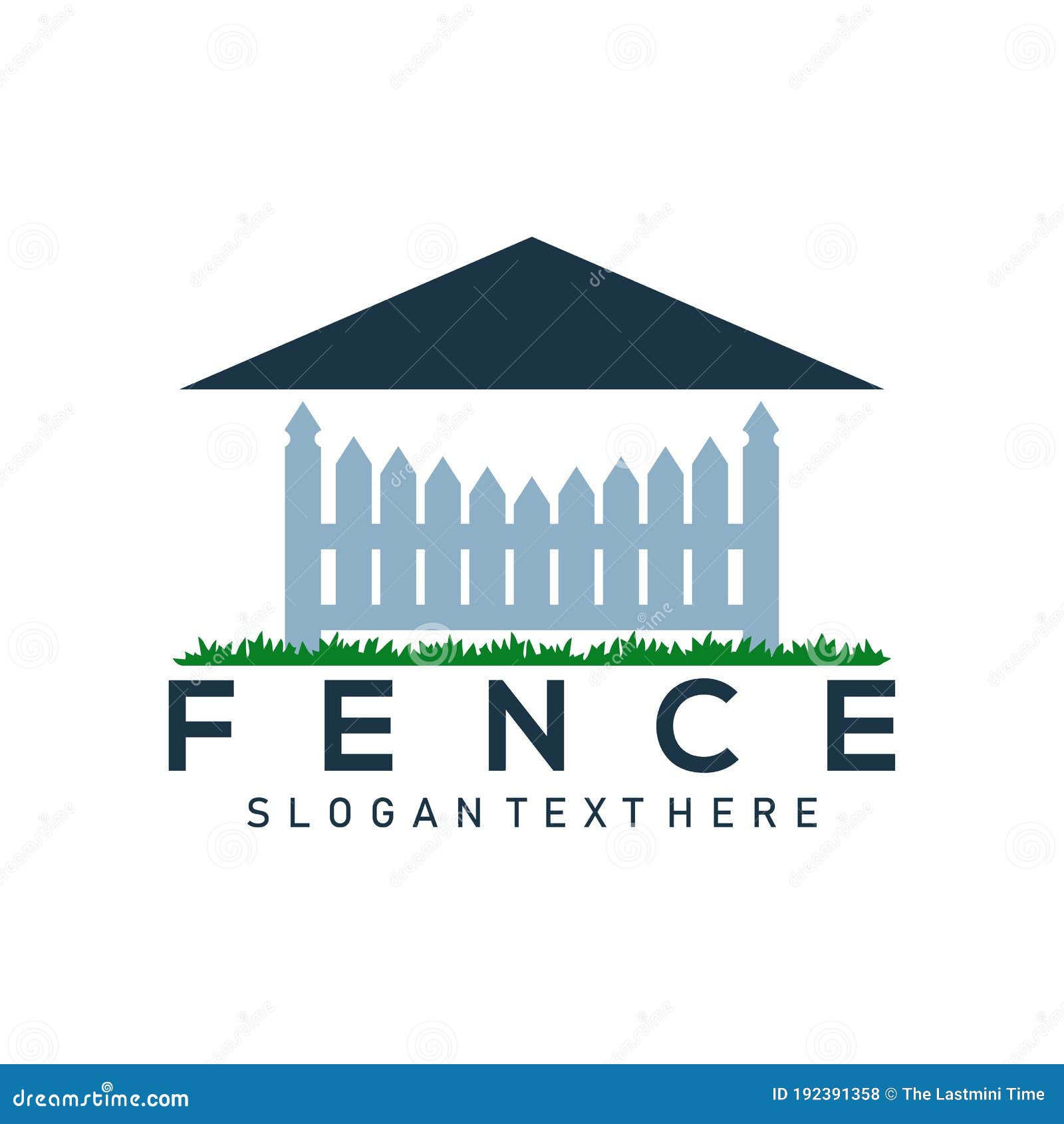 Fence logo design stock vector. Illustration of building 192391358