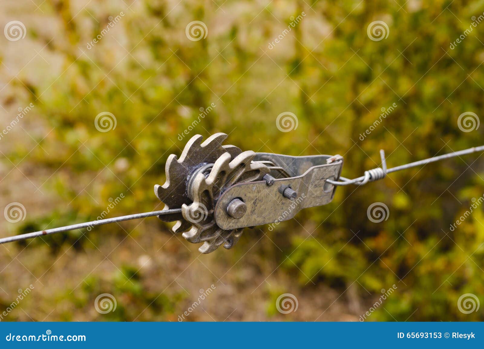 fence wire ratchet tightener