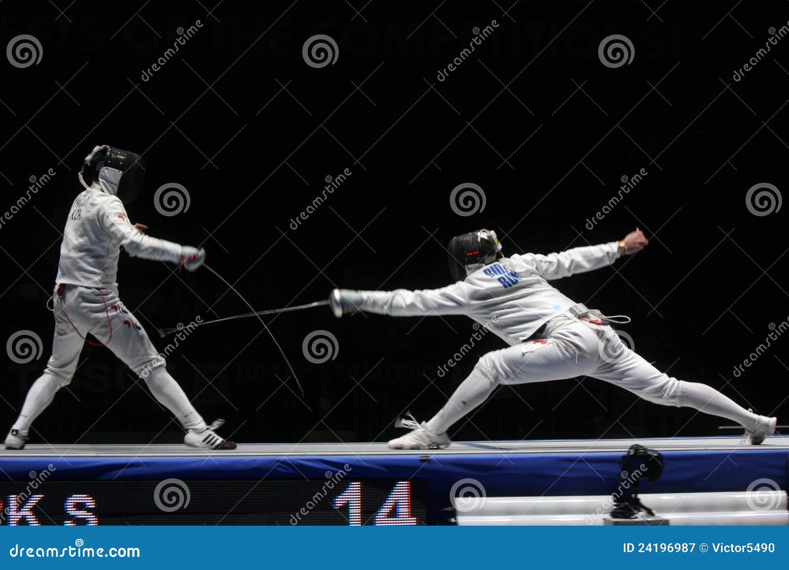 Fencing editorial photography. Image of rapier, competition 24196987