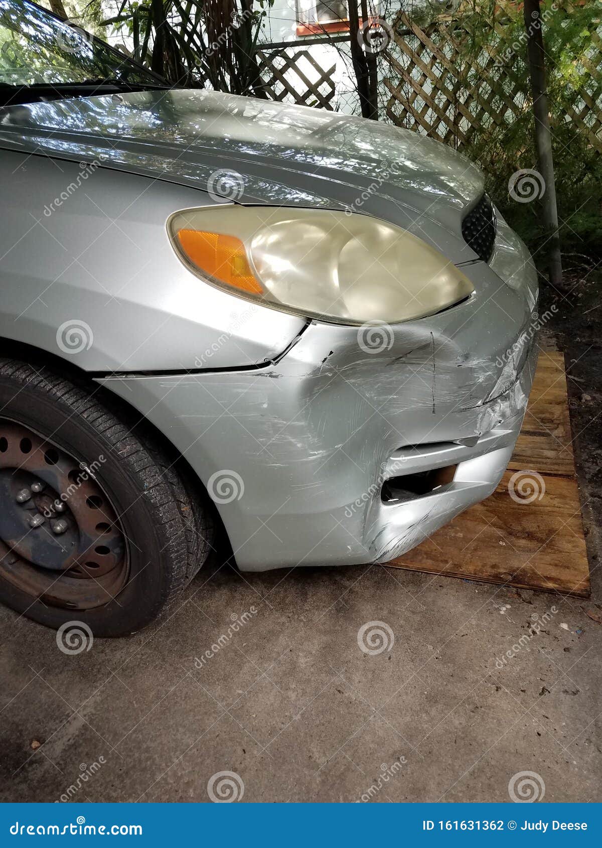 Fenderbender In Car Crash Stock Photo 18852744