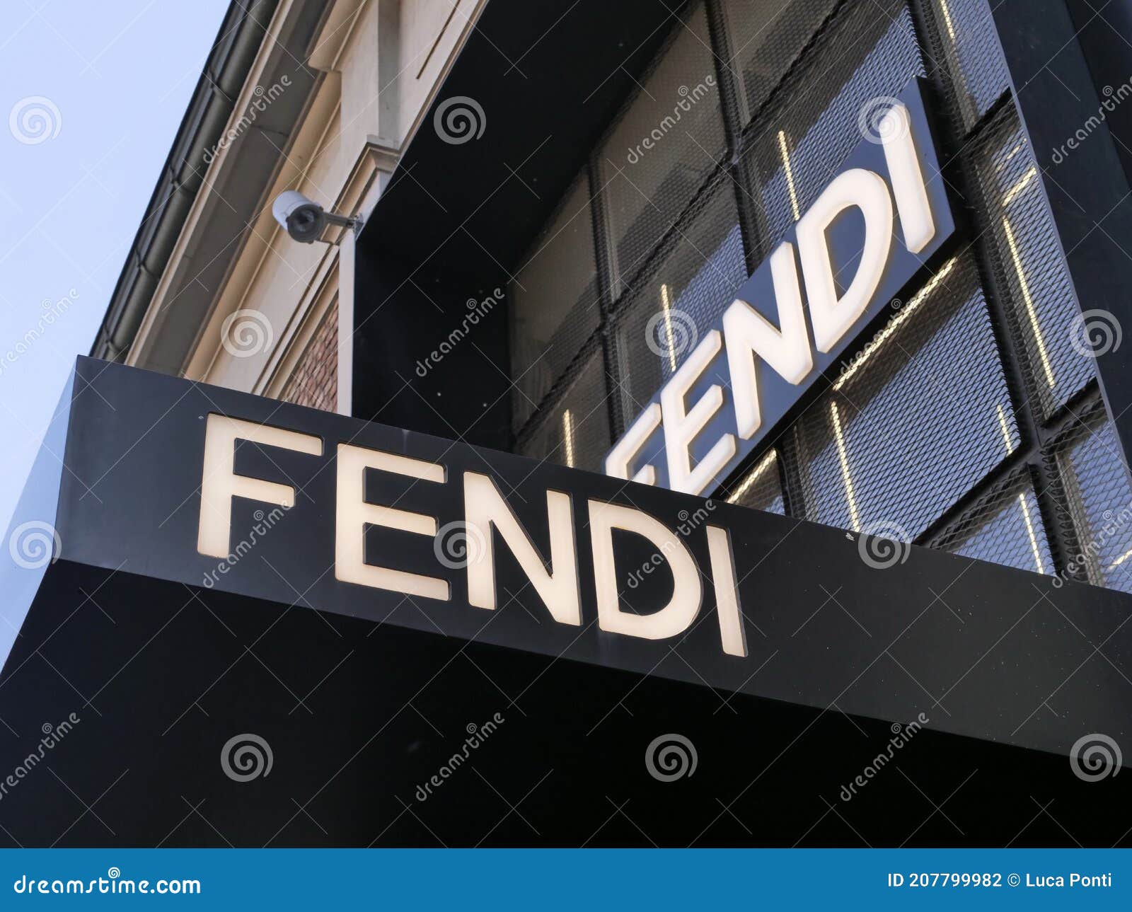 Fendi Headquarter in Milano Solari Street Editorial Photography - Image ...