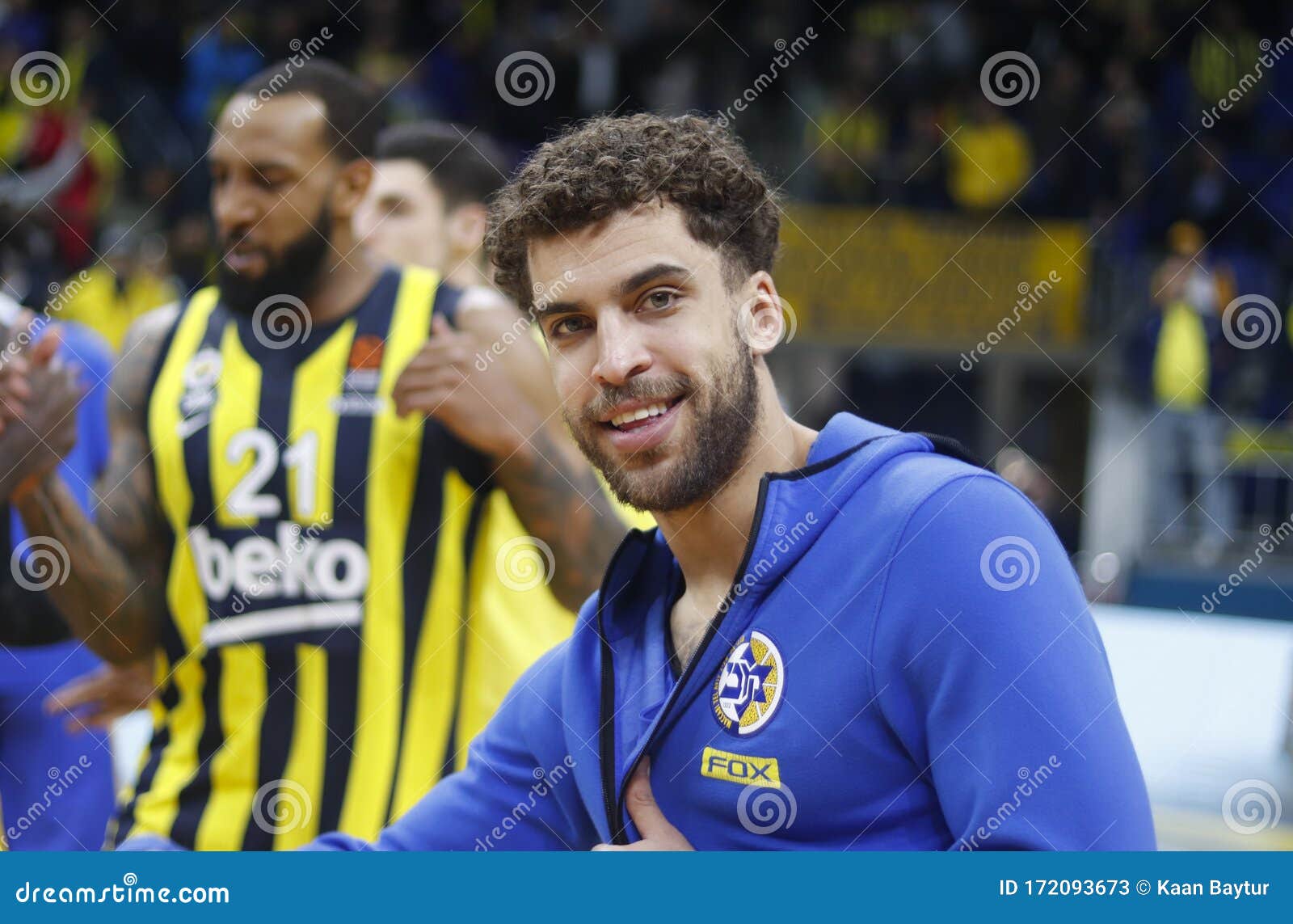 FenerbahÃ§e - Maccabi Tel Aviv / 2019-2020 EuroLeague Round 24 Game  Editorial Stock Photo - Image of basketball, event: 172094358