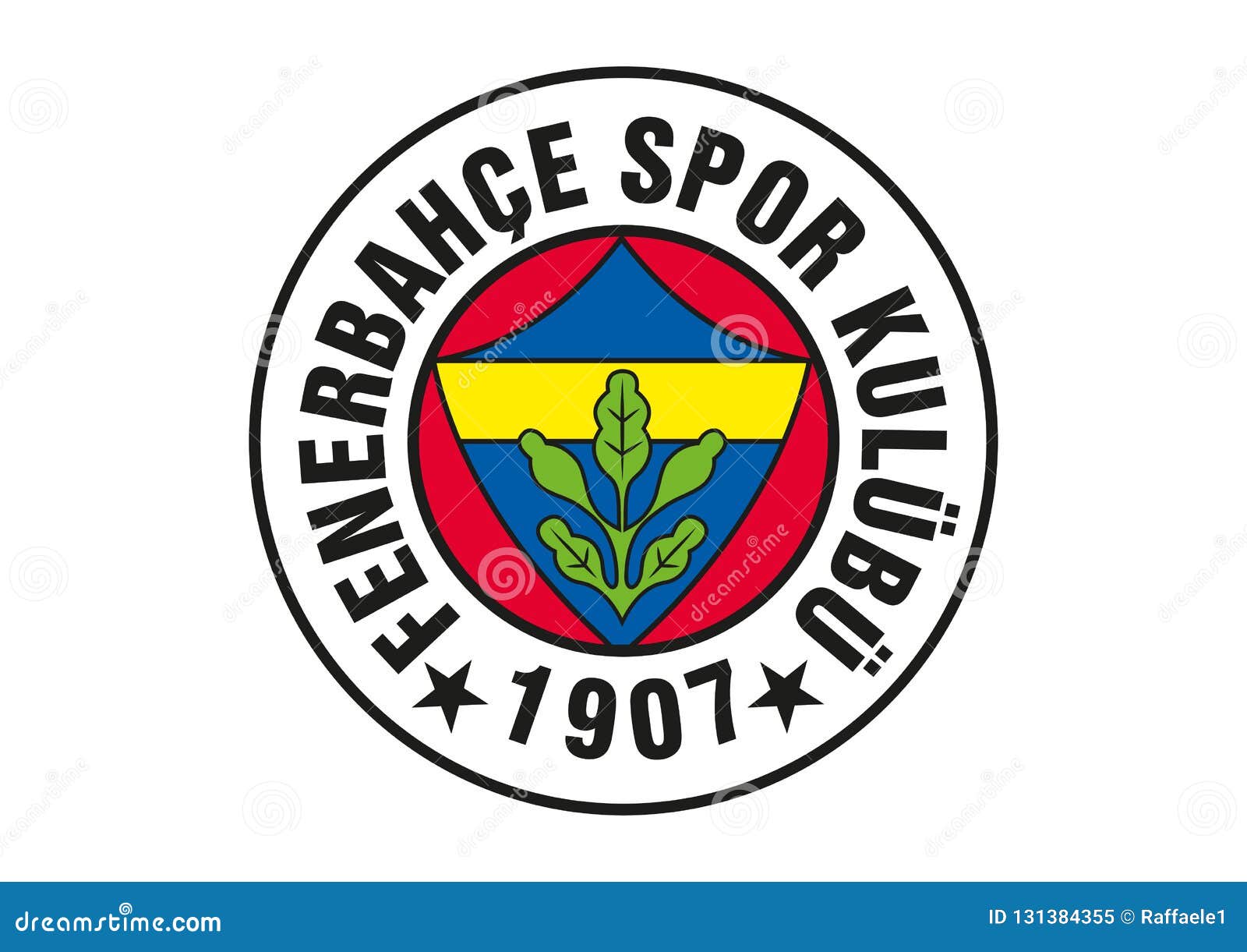 Fenerbahce Logo editorial image. Illustration of collection - 131384355