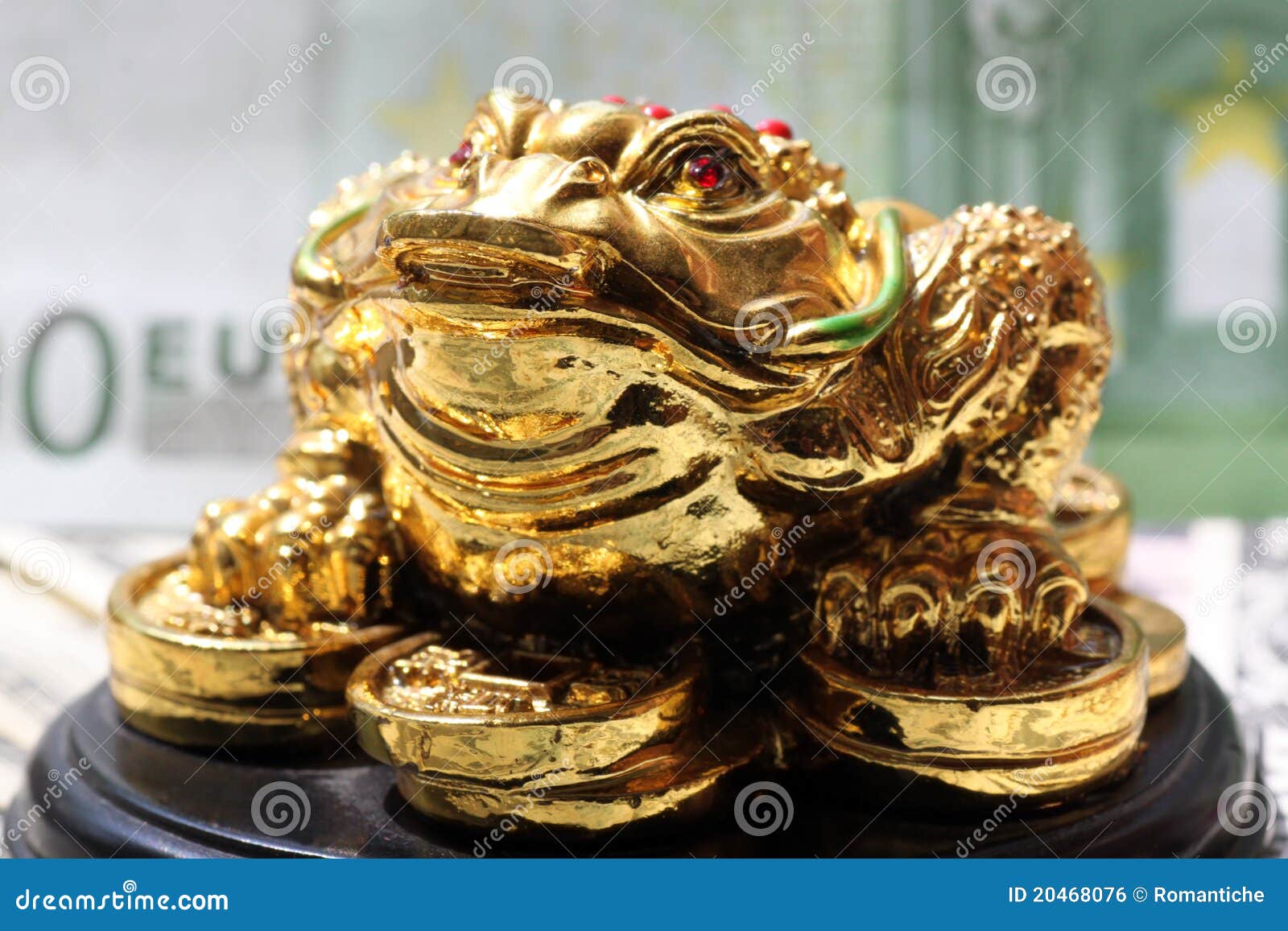 Fengshui money frog stock photo. Image of shui, frog 20468076