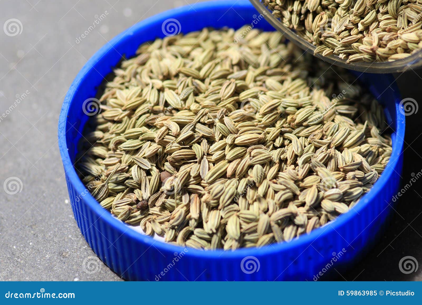 Fennel seeds stock image. Image of aroma, sunny, healthy 59863985
