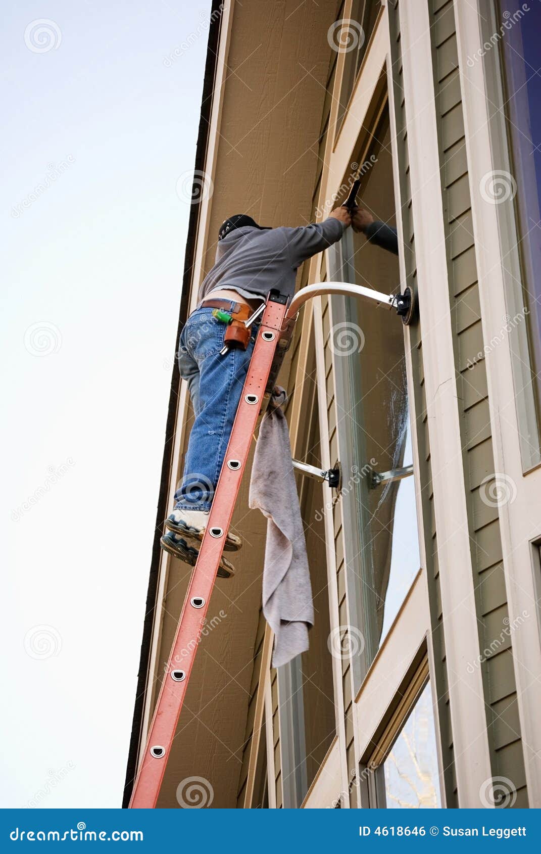 FensterReinigungsmittel/Scheibe Stockfoto Bild von