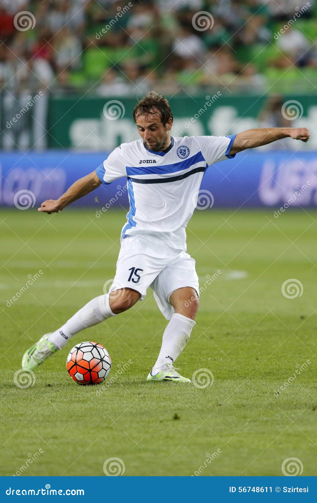 Ferencvarosi TC vs. Sliema UEFA Europa League football match Stock Photo -  Alamy