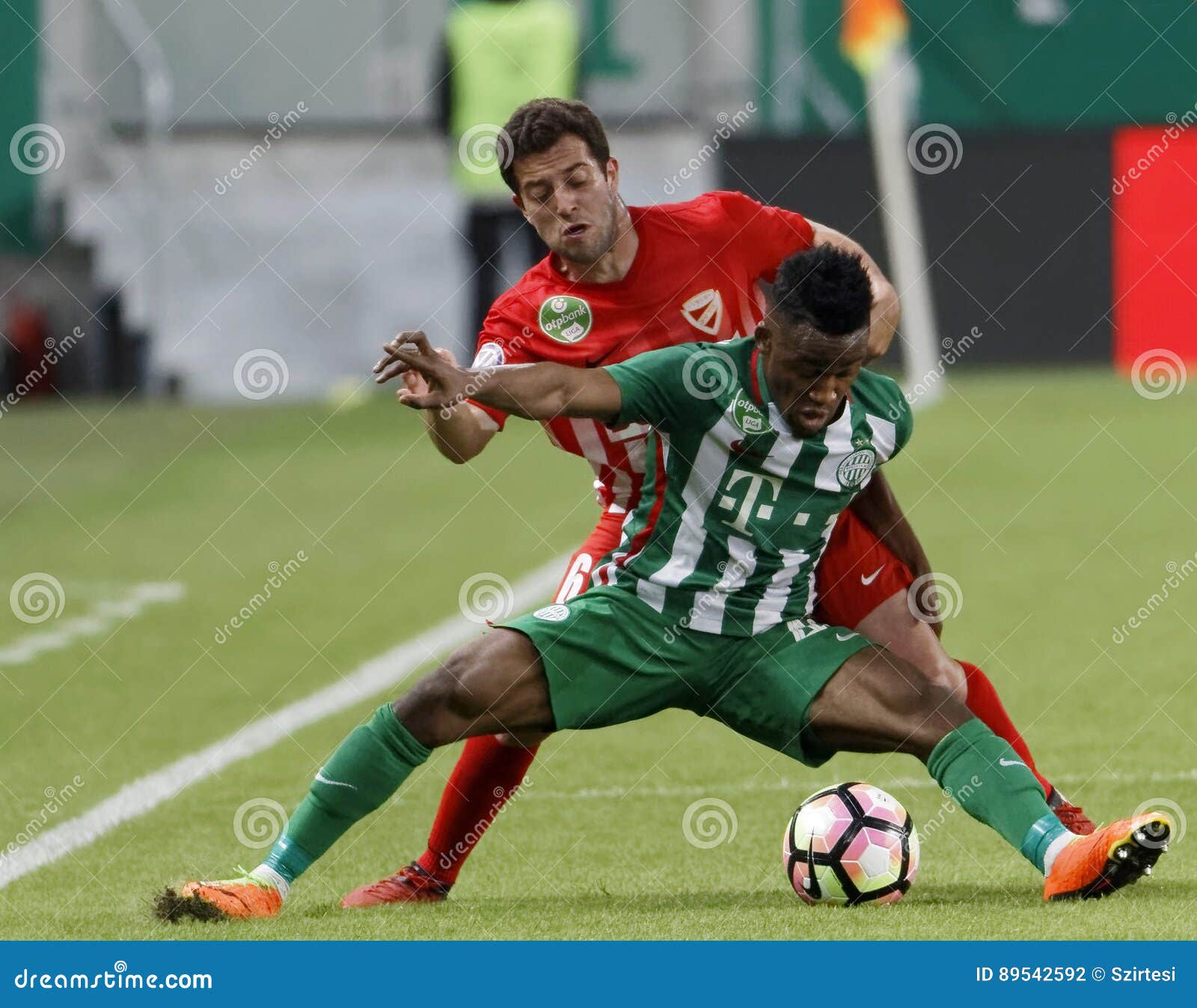 Ferencvarosi TC V DVTK - Hungarian Cup 2-1 Editorial Photography