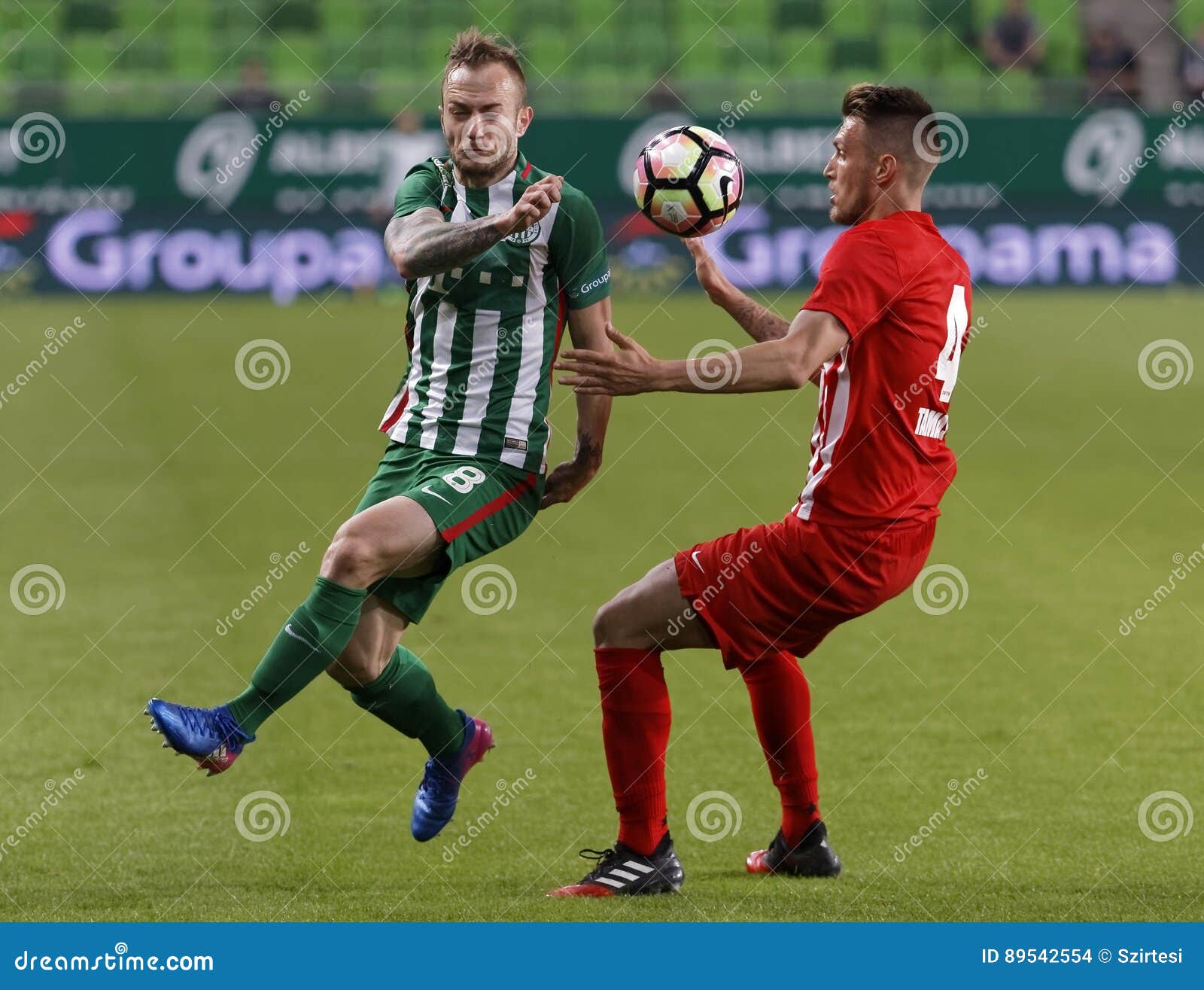 Ferencvarosi TC V DVTK - Hungarian Cup 2-1 Editorial Photography