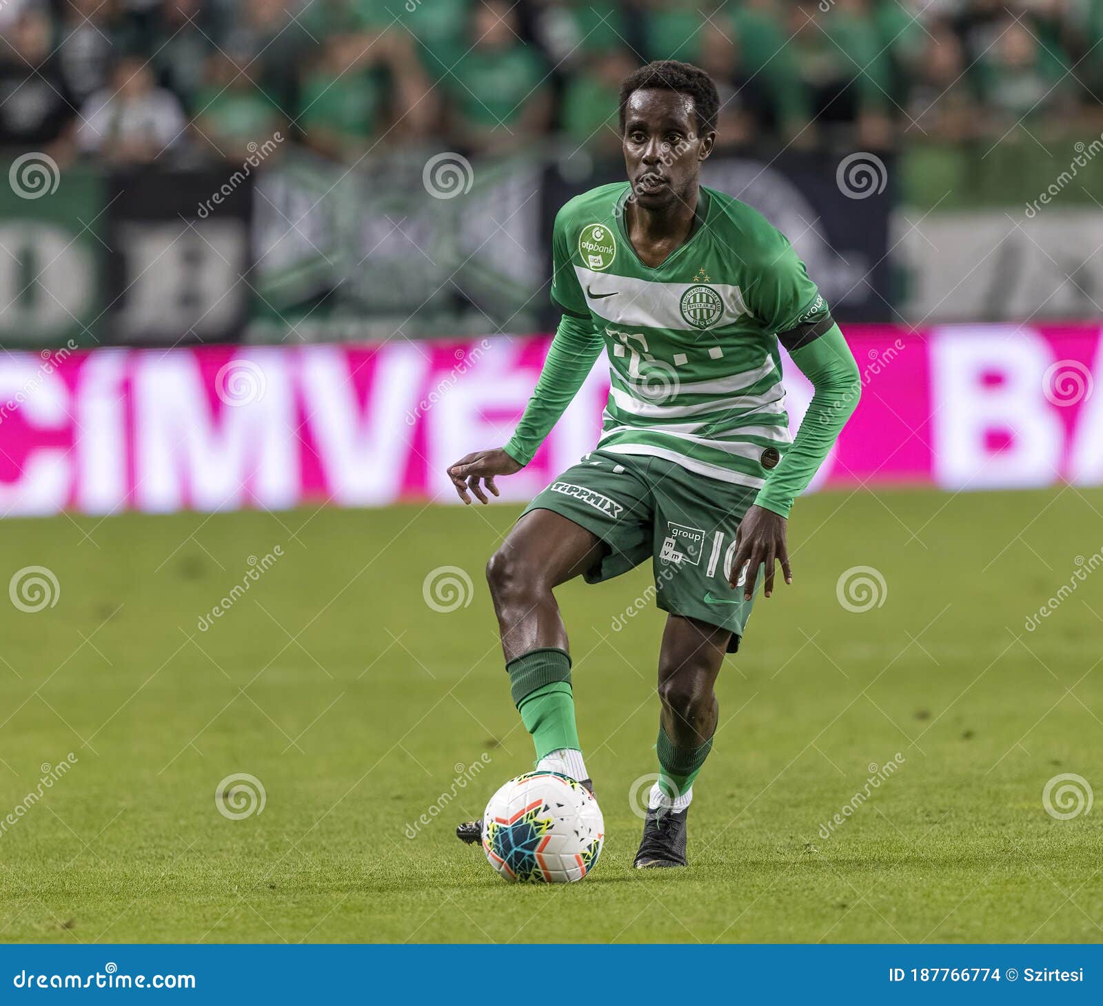 Tokmac Chol Nguen of Ferencvaros celebrates after scoring a goal News  Photo - Getty Images