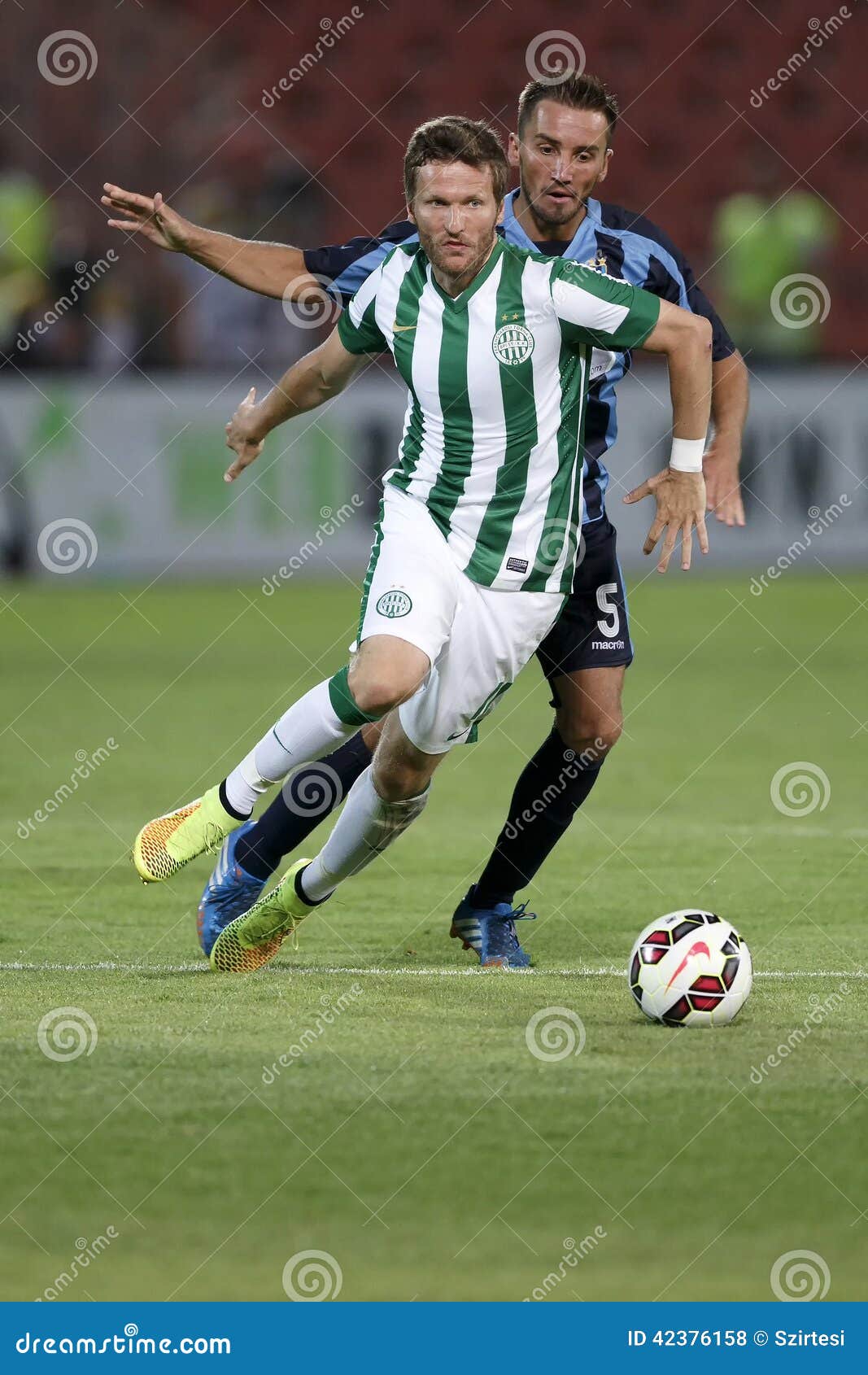 Ferencvarosi TC Vs. Sliema UEFA EL Football Match Editorial Stock Photo -  Image of field, international: 42376158