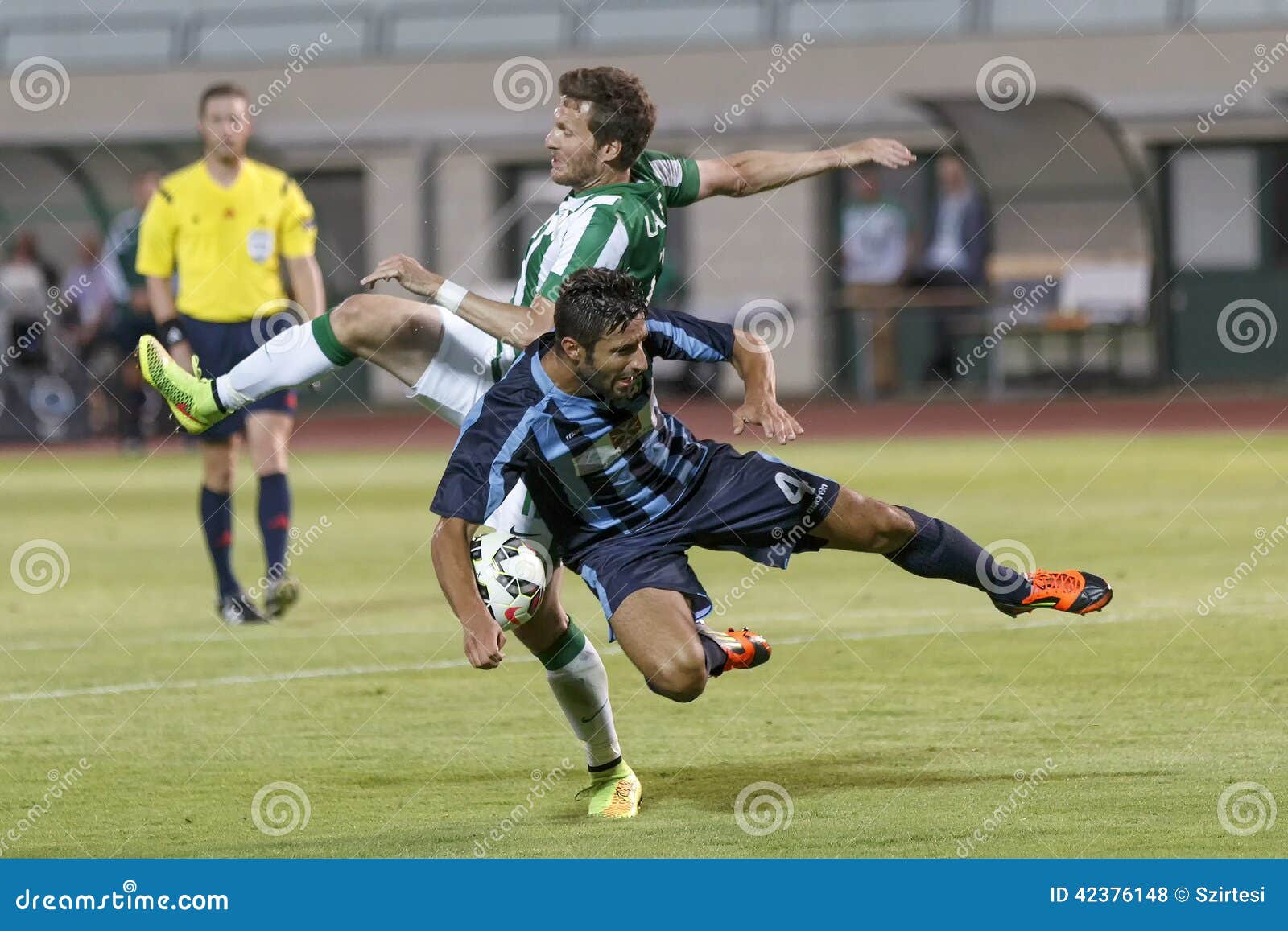 Ferencvarosi TC Vs. Sliema UEFA EL Football Match Editorial Stock Photo -  Image of foot, budapest: 42376148