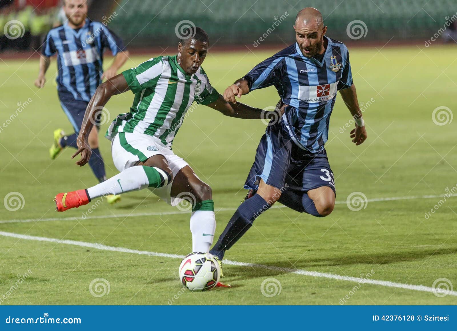 Ferencvarosi TC Vs. Sliema UEFA EL Football Match Editorial Stock Photo -  Image of offside, bianciardi: 42376128