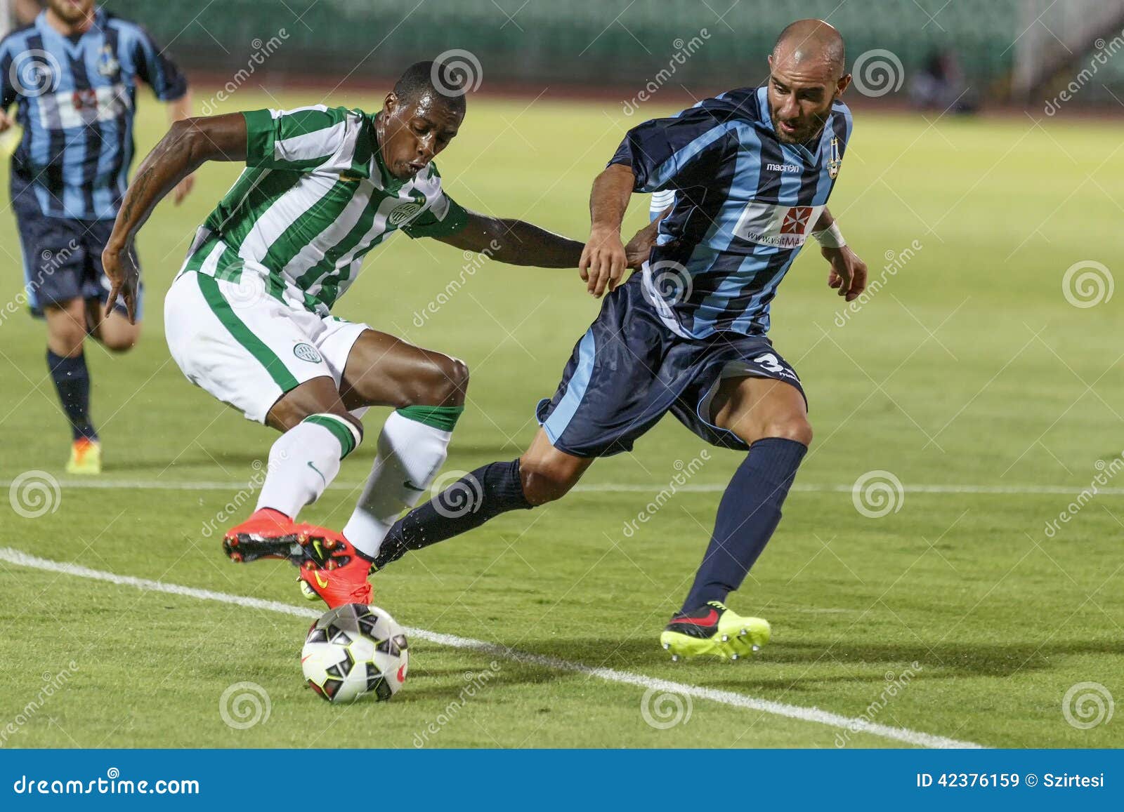 Ferencvarosi TC Vs. Sliema UEFA EL Football Match Editorial Stock Photo -  Image of offside, bianciardi: 42376128