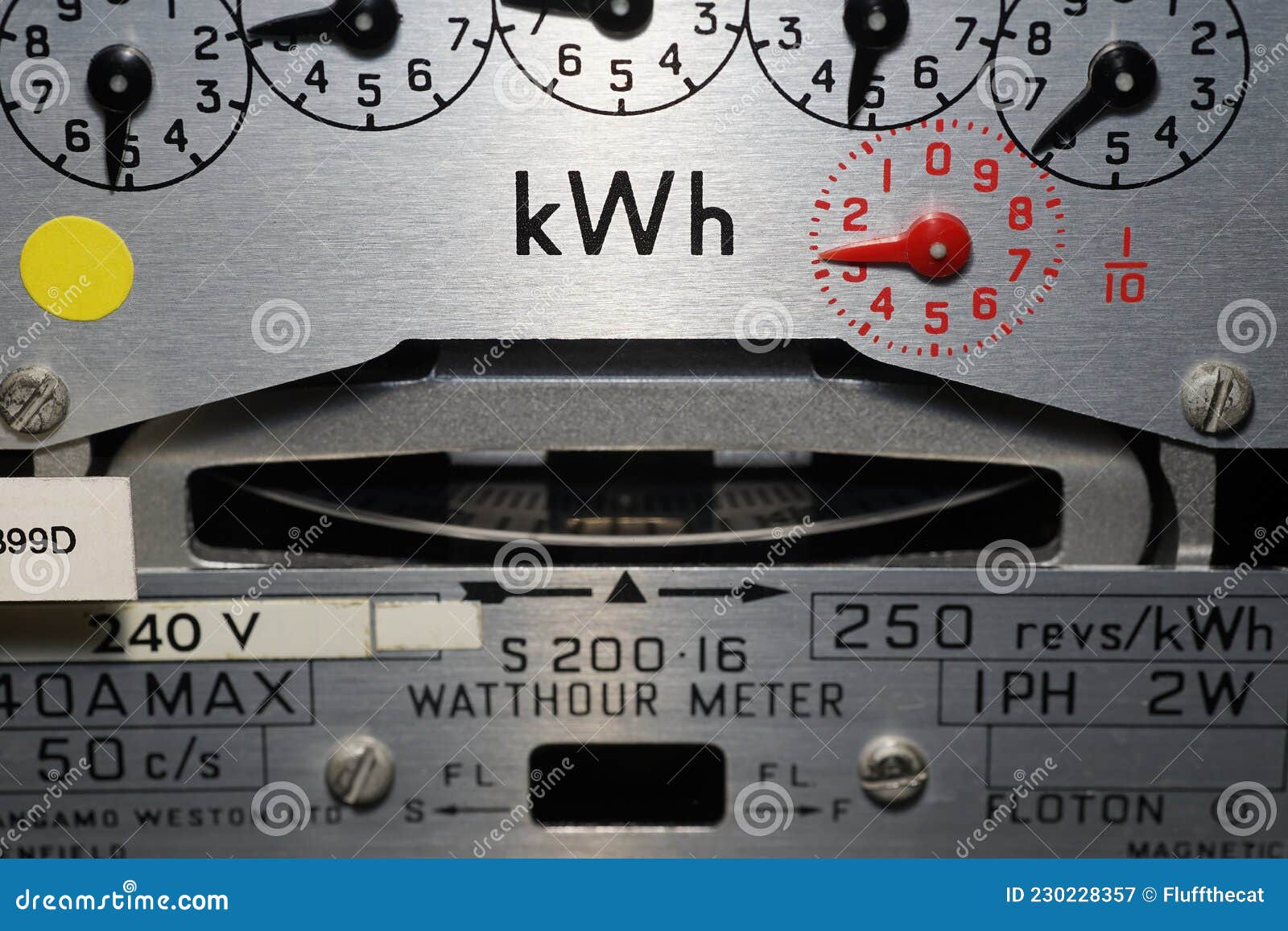 Compteur d'énergie électrique (kwh) 