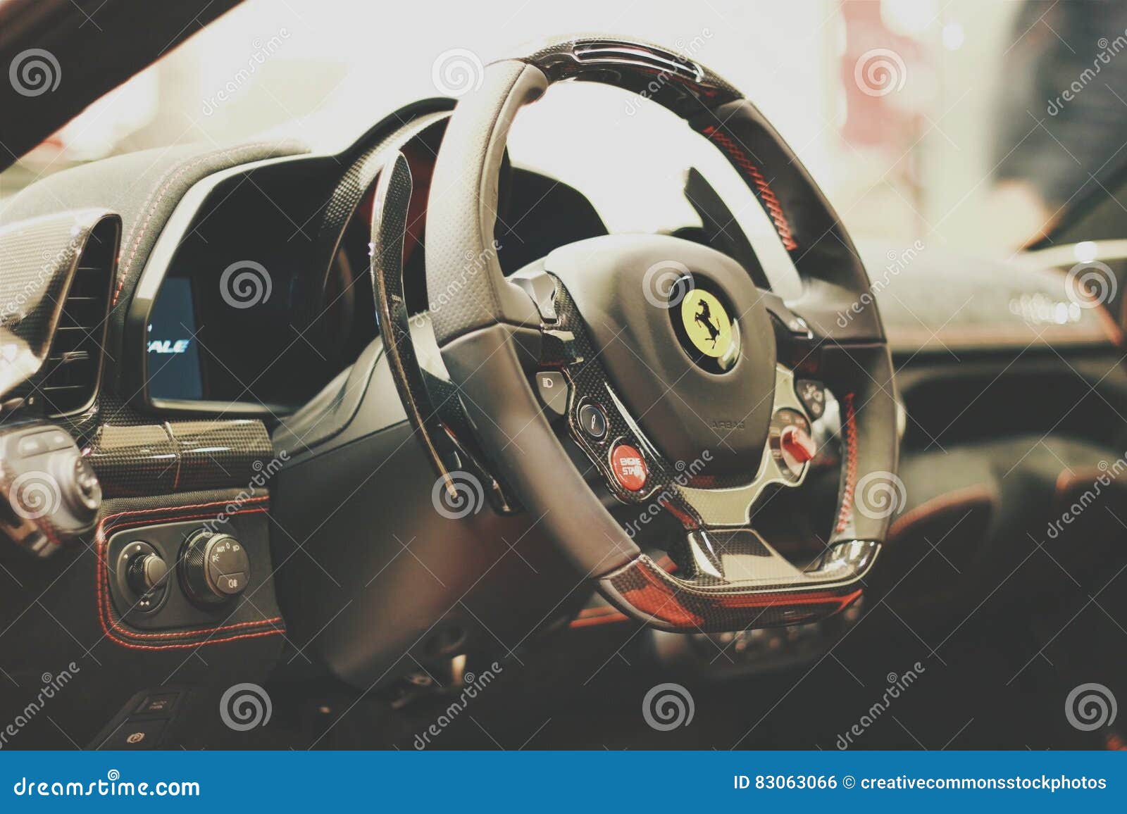 Ferrari Car Interior Picture Image 83063066