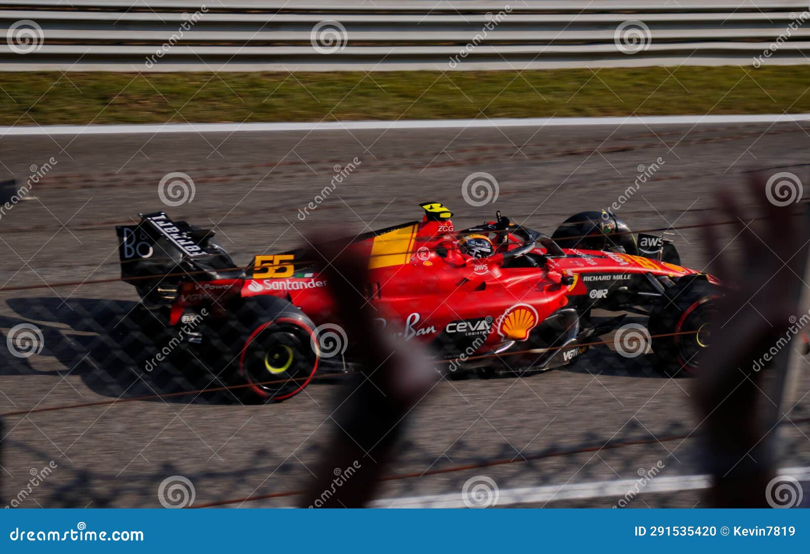 Ferrari Fans Celebrate Victory Stock Photo - Image of international ...