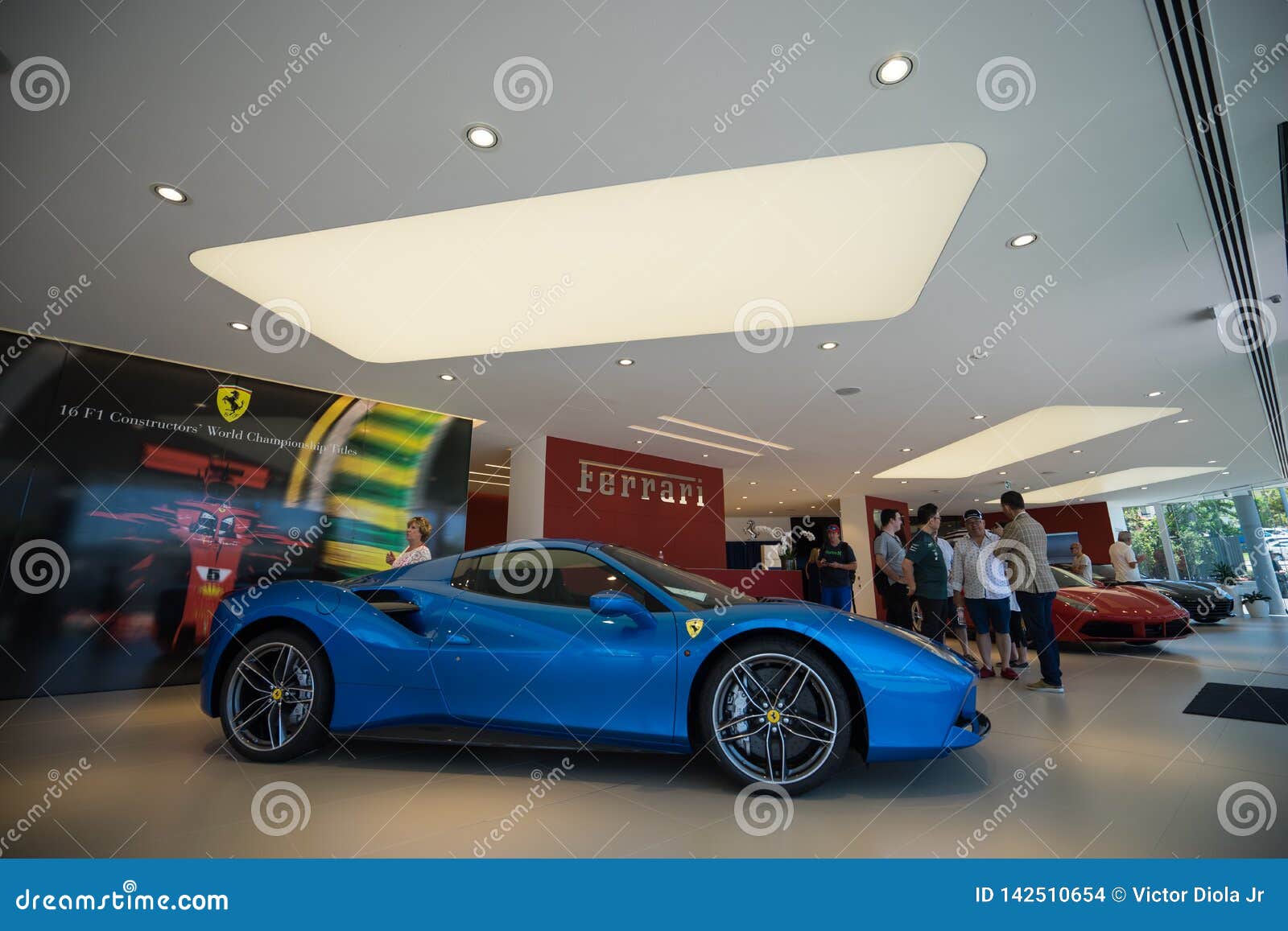 Ferrari Gold Coast Southport Australia Opening Day Editorial Stock Image - Image of cabriolet ...