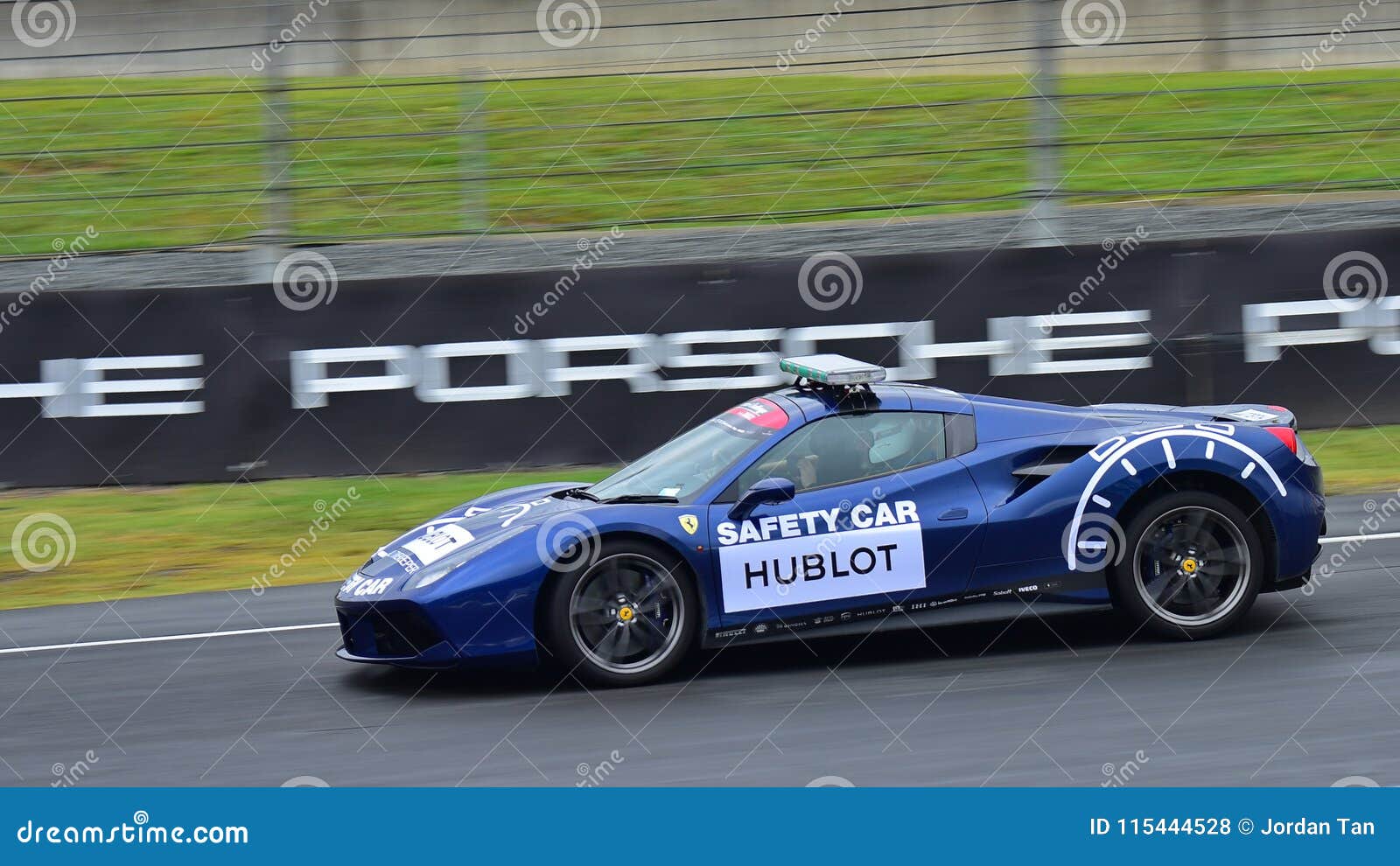 Ferrari 488 Safety Car At Ferrari Challenge Asia Pacific Series Race On April 15, 2018 In ...