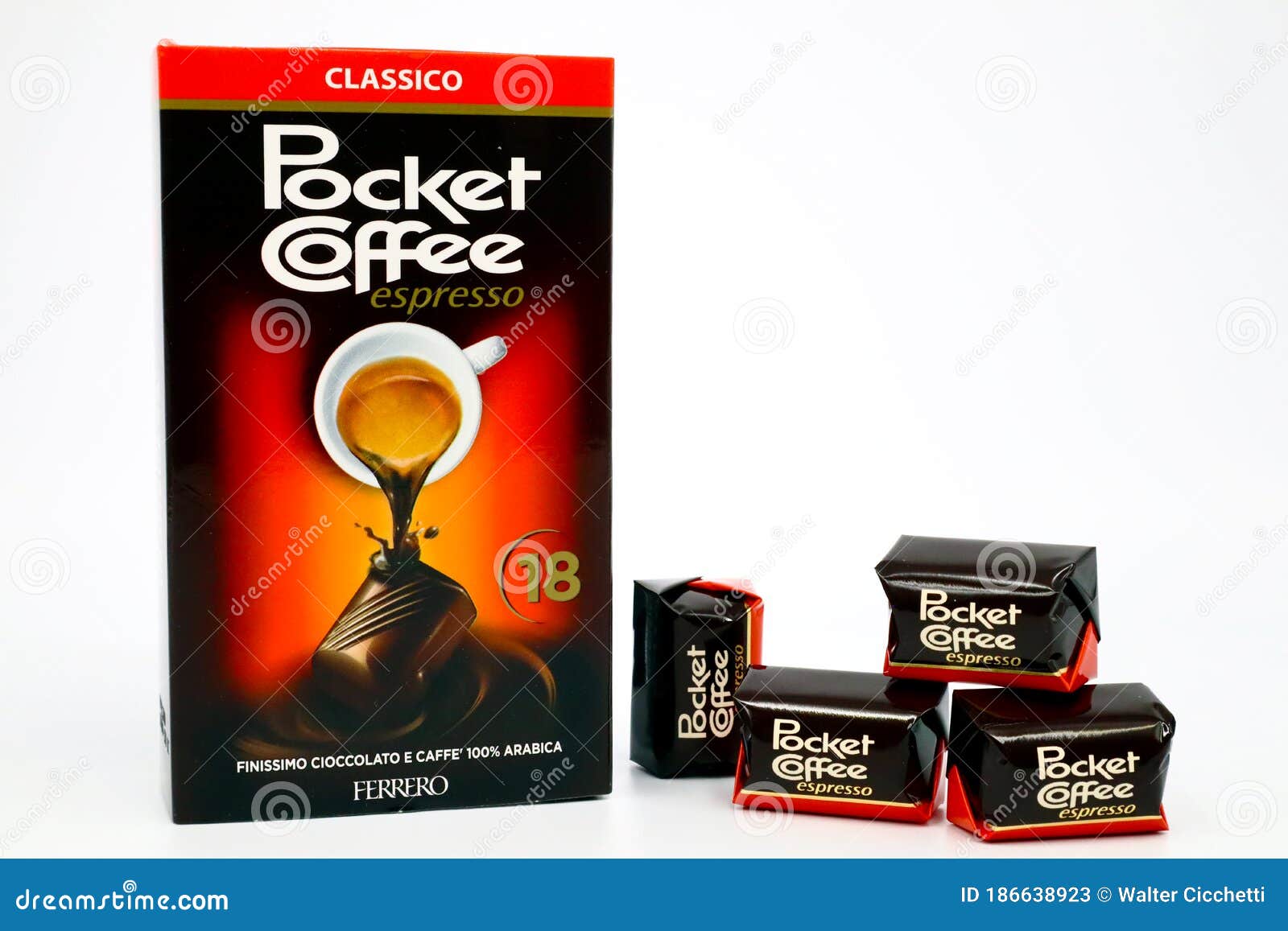 Pocket coffee chocolate