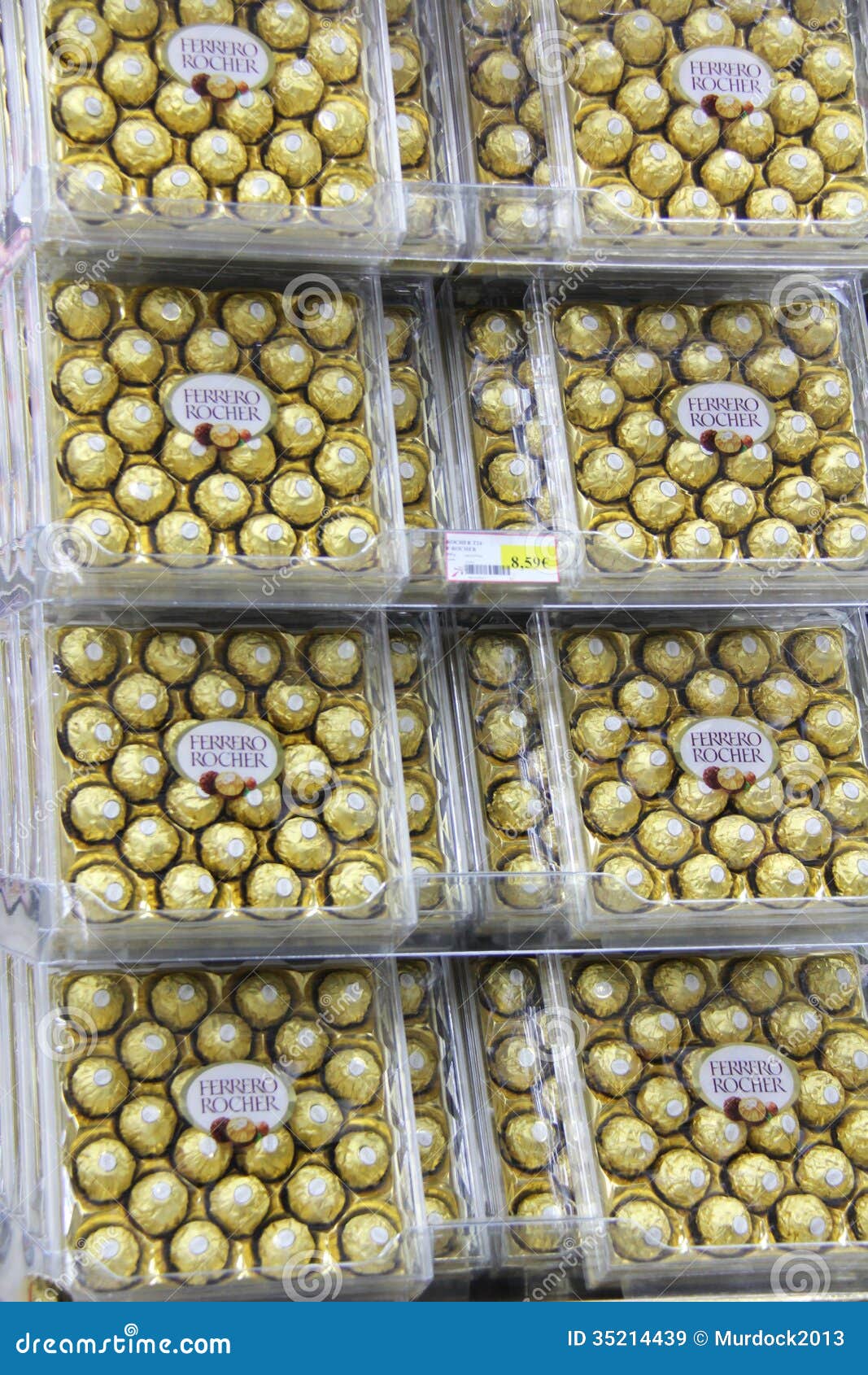 Ferrero rocher editorial stock image