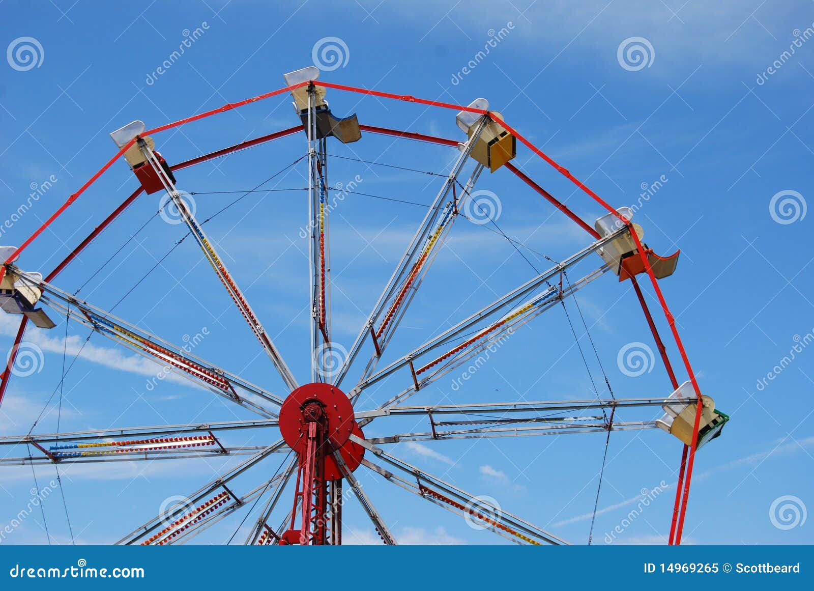 Ferris Wheel stock image. Image of horizontal, wheel 14969265