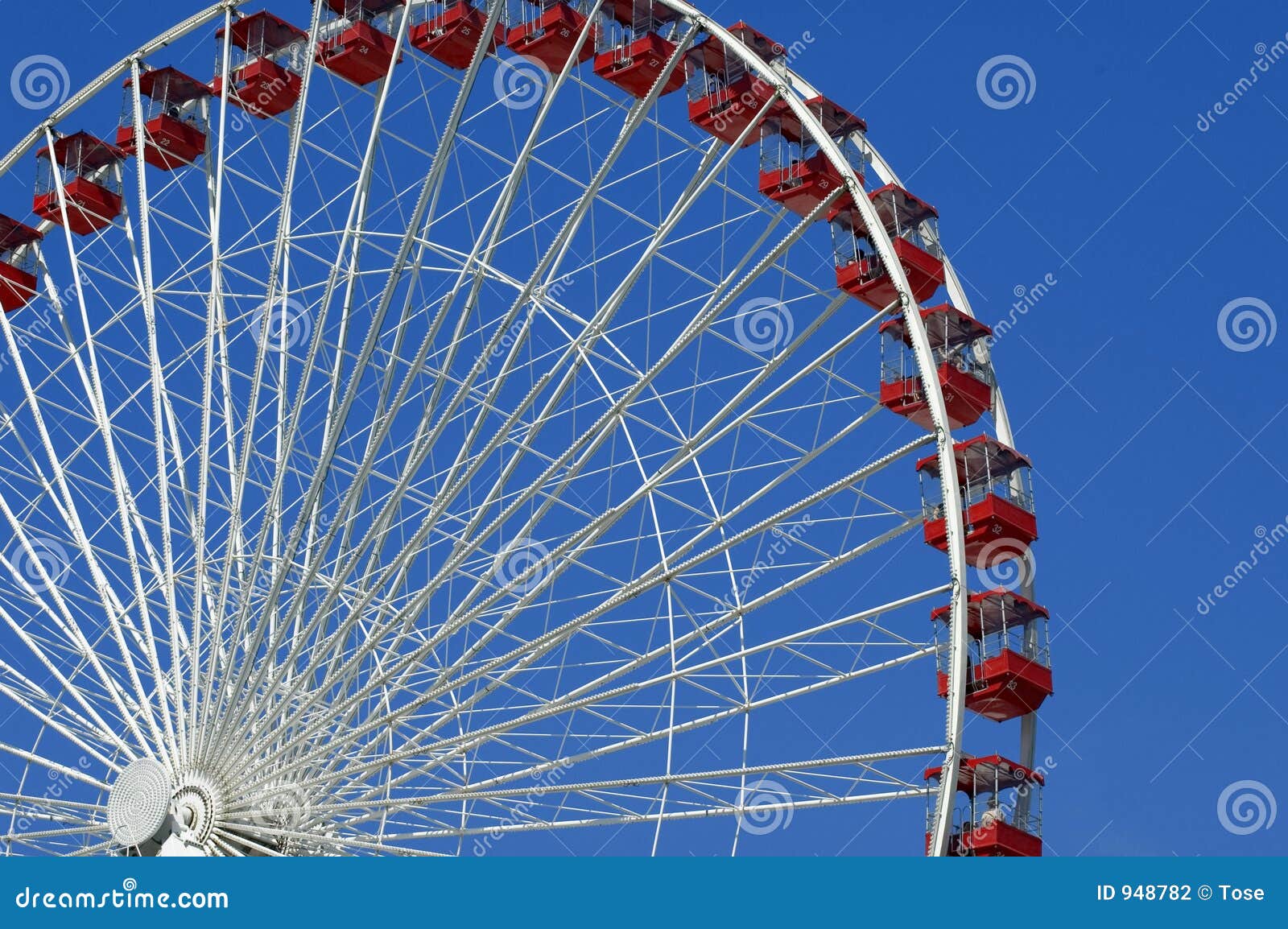 Ferris wheel in Chicago editorial photography. Image of ride 948782