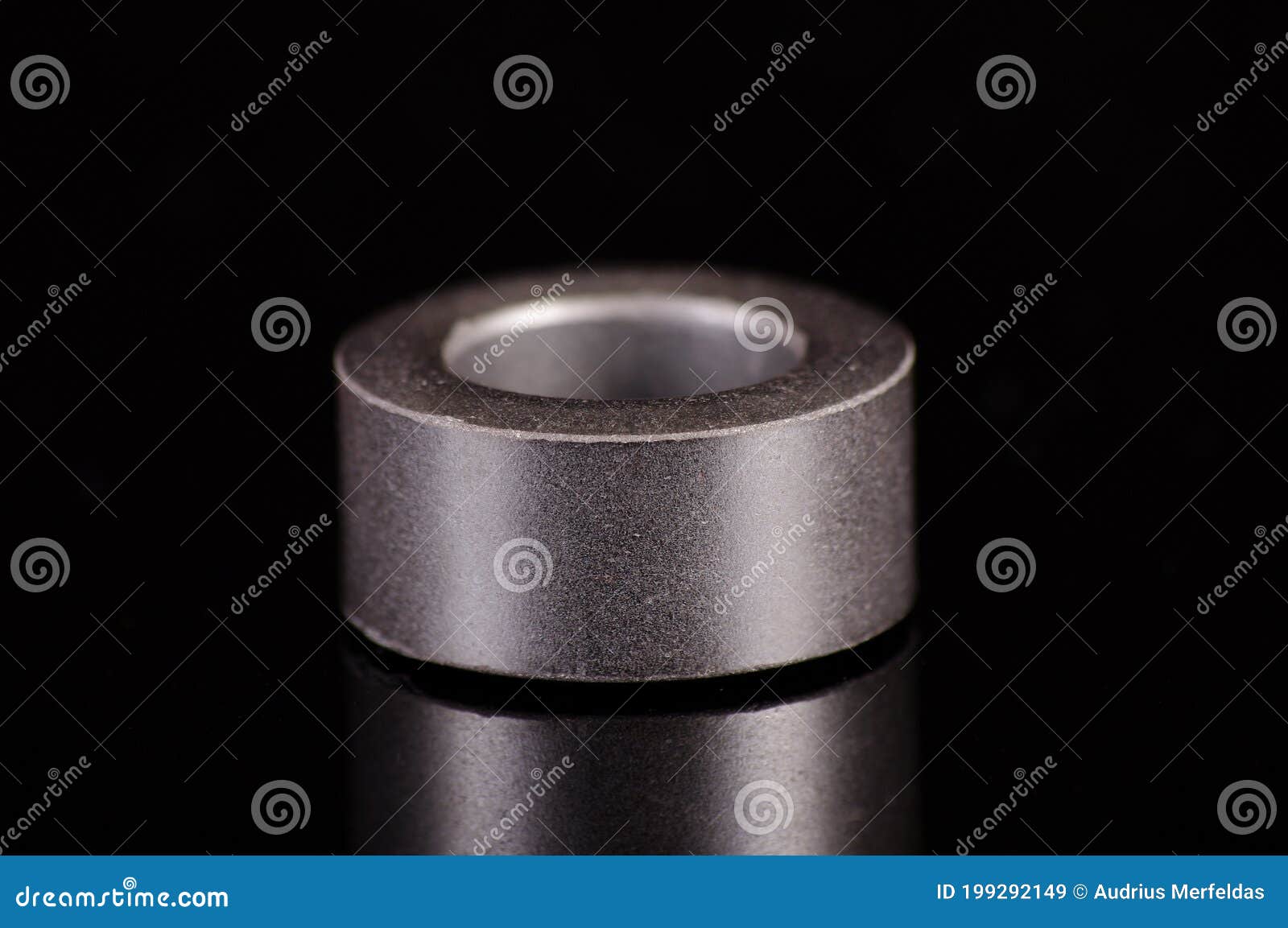 Ferrite Material Core for Emc Applications Stock Image Image of