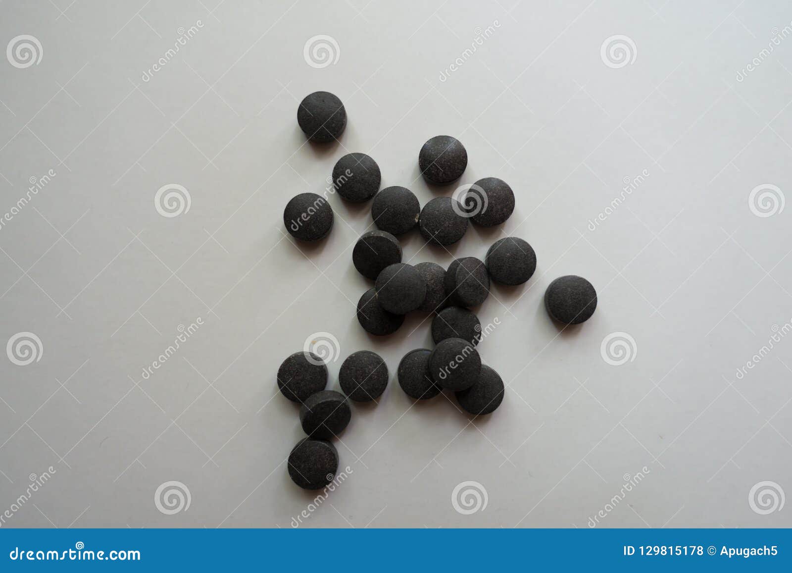 Ferrous Bisglycinate Chelate Round Pills Stock Photo Image of care