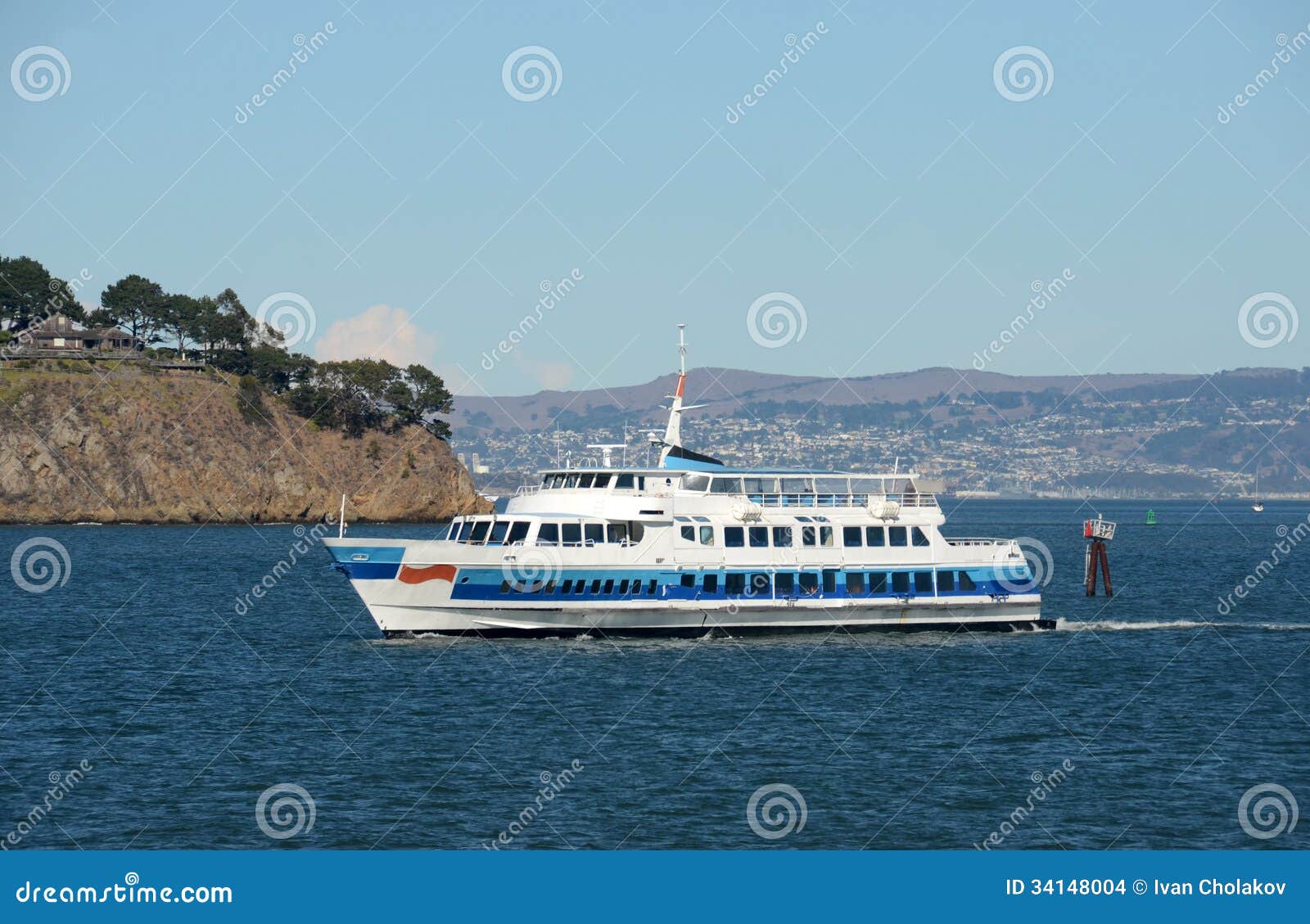 Ferry Boat In San Francisco Stock Images - Image: 34148004