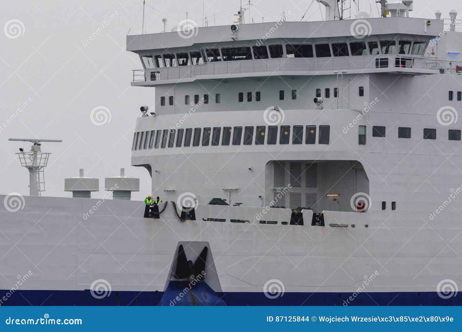 FERRY PASSENGER/CAR stock photo. Image of hull, baltic 87125844