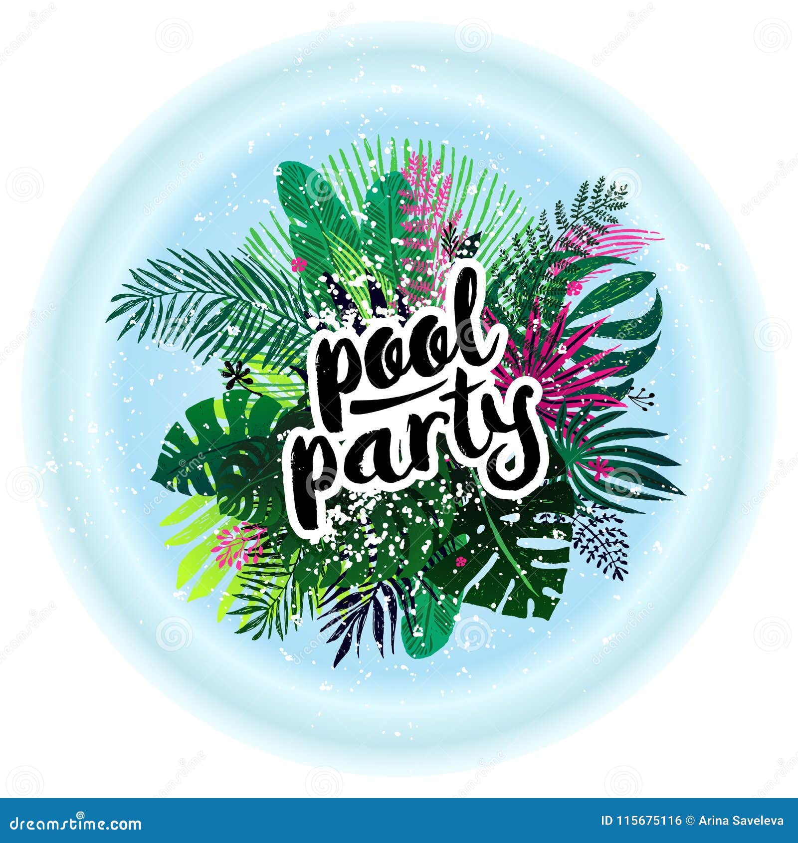 Banner De Convite De Festa Tropical E Exótica De Verão Ou Cartaz Com  Abacaxi No Design De Ilustração Vetorial De Fundo Para Férias De Verão E  Entretenimento De Férias Royalty Free SVG